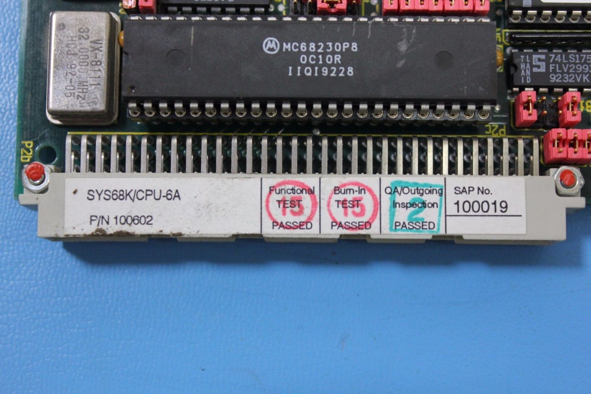 Force SYS68K CPU-6A Vme Cpu Board - Image 3 of 3