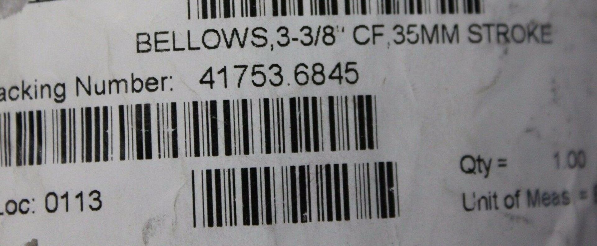 NEW METAL FLEX 3 3/8" STAINLESS STEEL HIGH VACUUM WELDED BELLOWS TUBE FITTING - Image 5 of 5