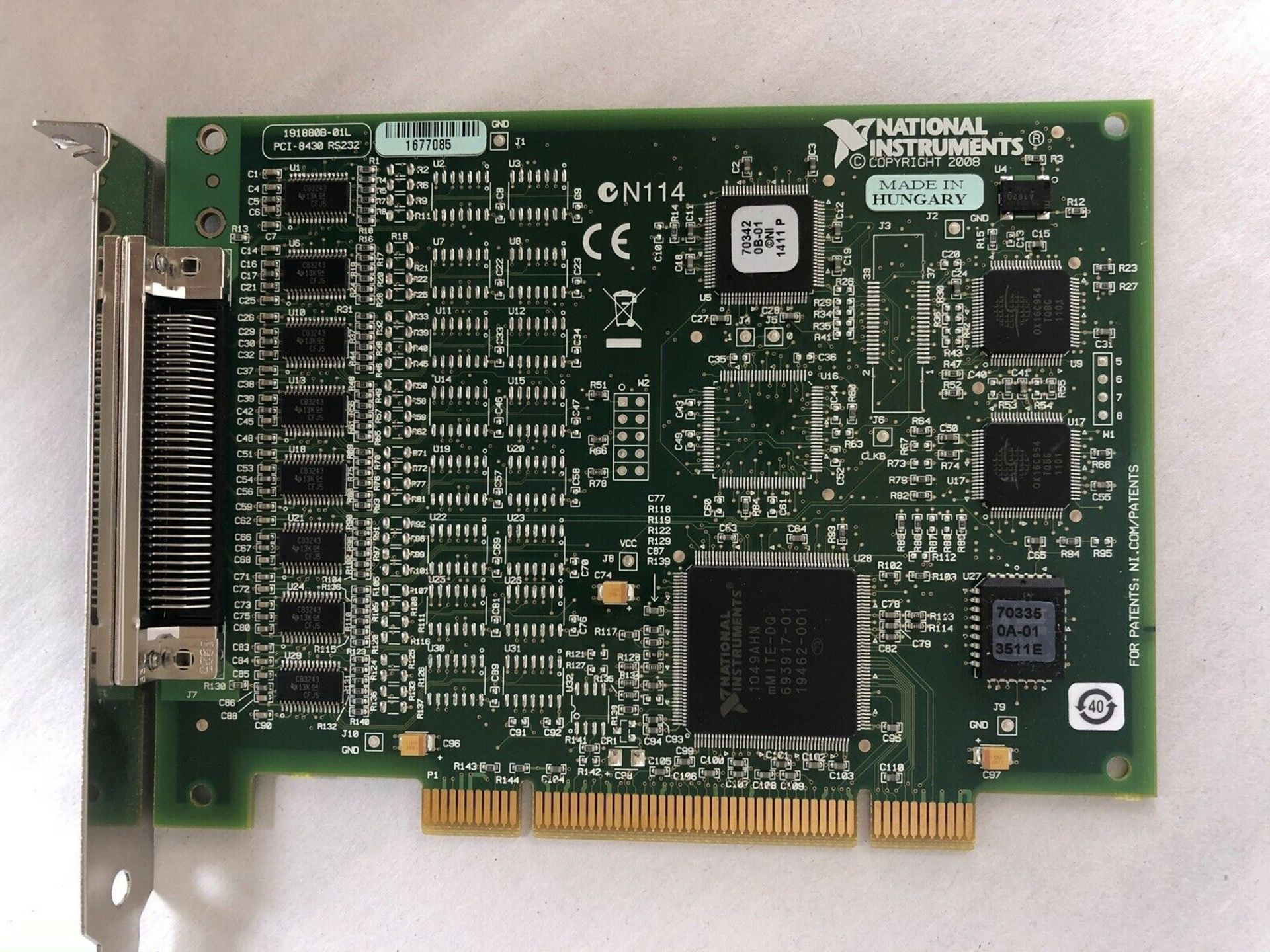 National Instruments PCI DAQ Interface Card - Image 3 of 3