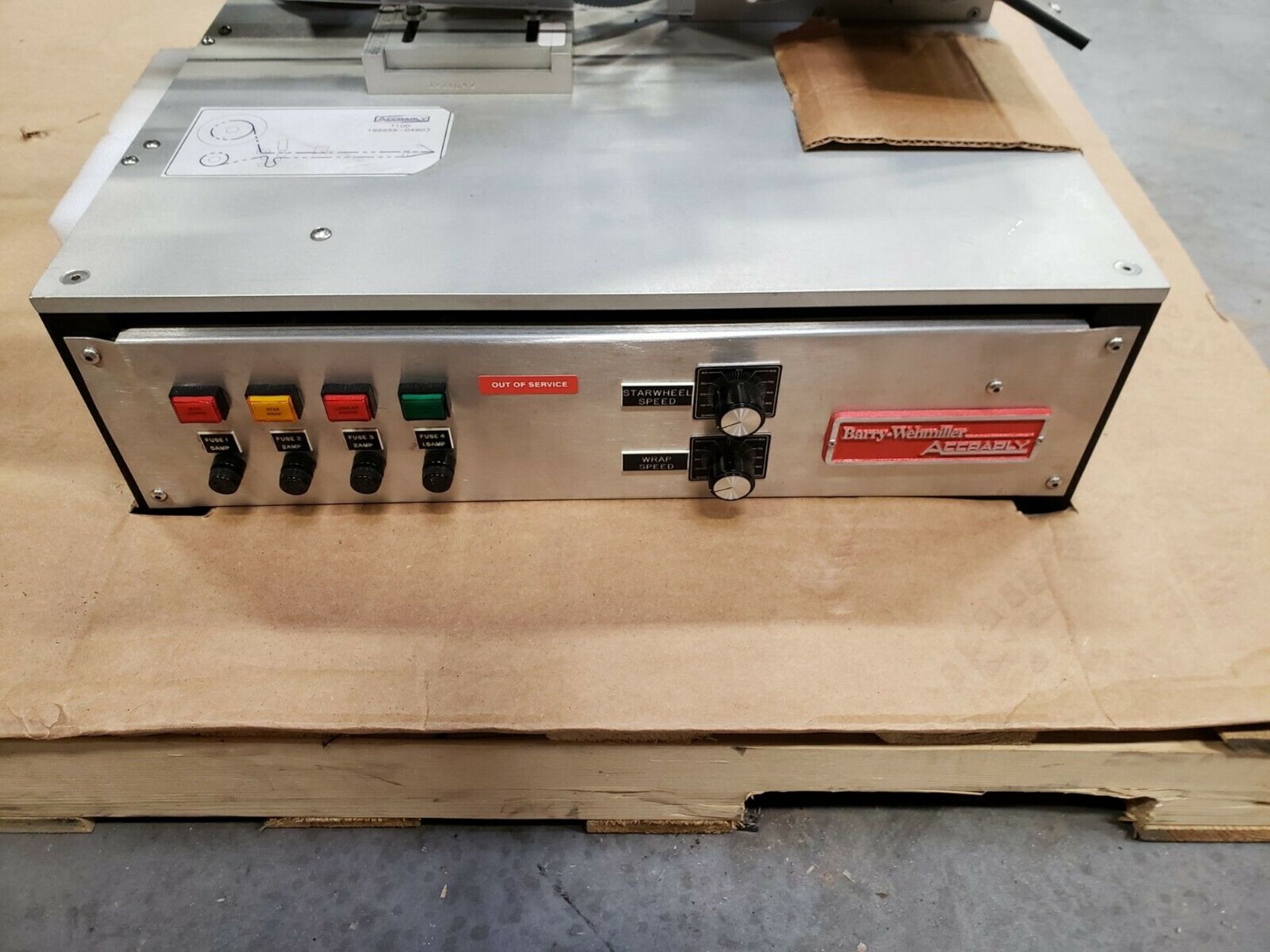 Barry Wehmiller Accraply 6101 Pressure Sensitive Benchtop Labeler - Image 4 of 9