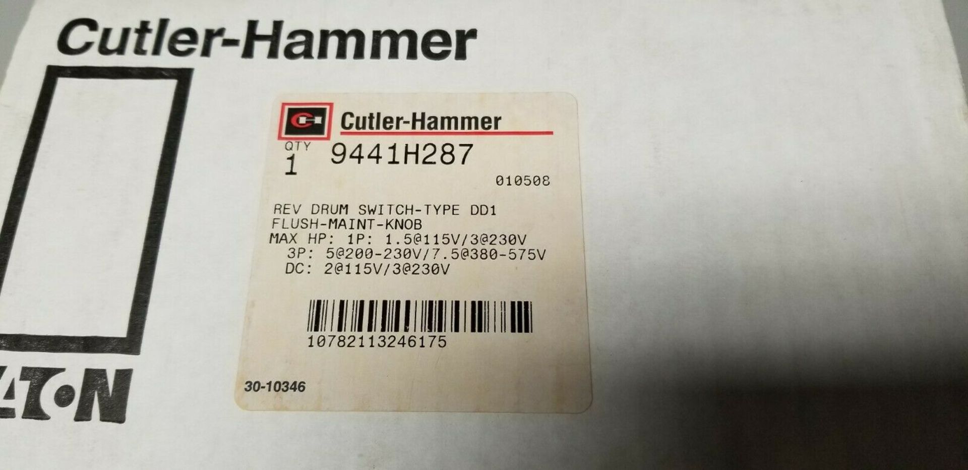 New Cutler Hammer Rev Drum Switch - Image 3 of 3