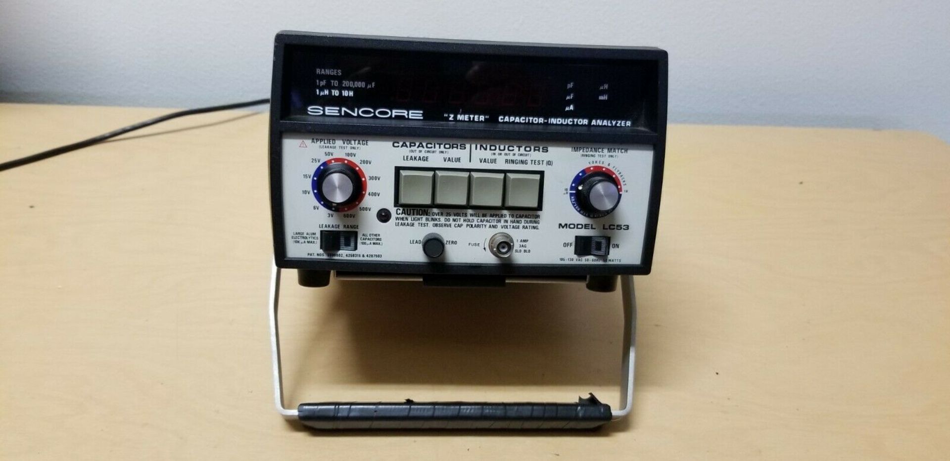Sencore Capacitor-Inductor Analyzer Z Meter LC53