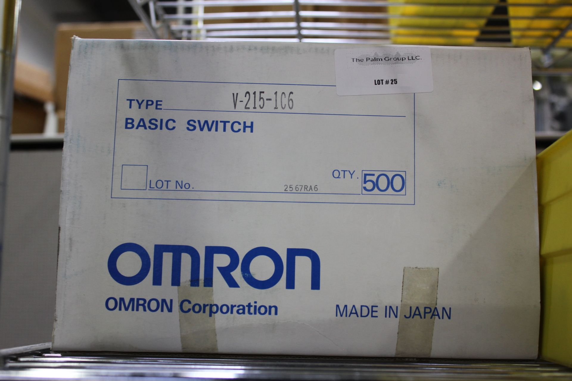 LOT OF 500 NEW OMRON BASIC SNAP ACTION LIMIT SWITCH