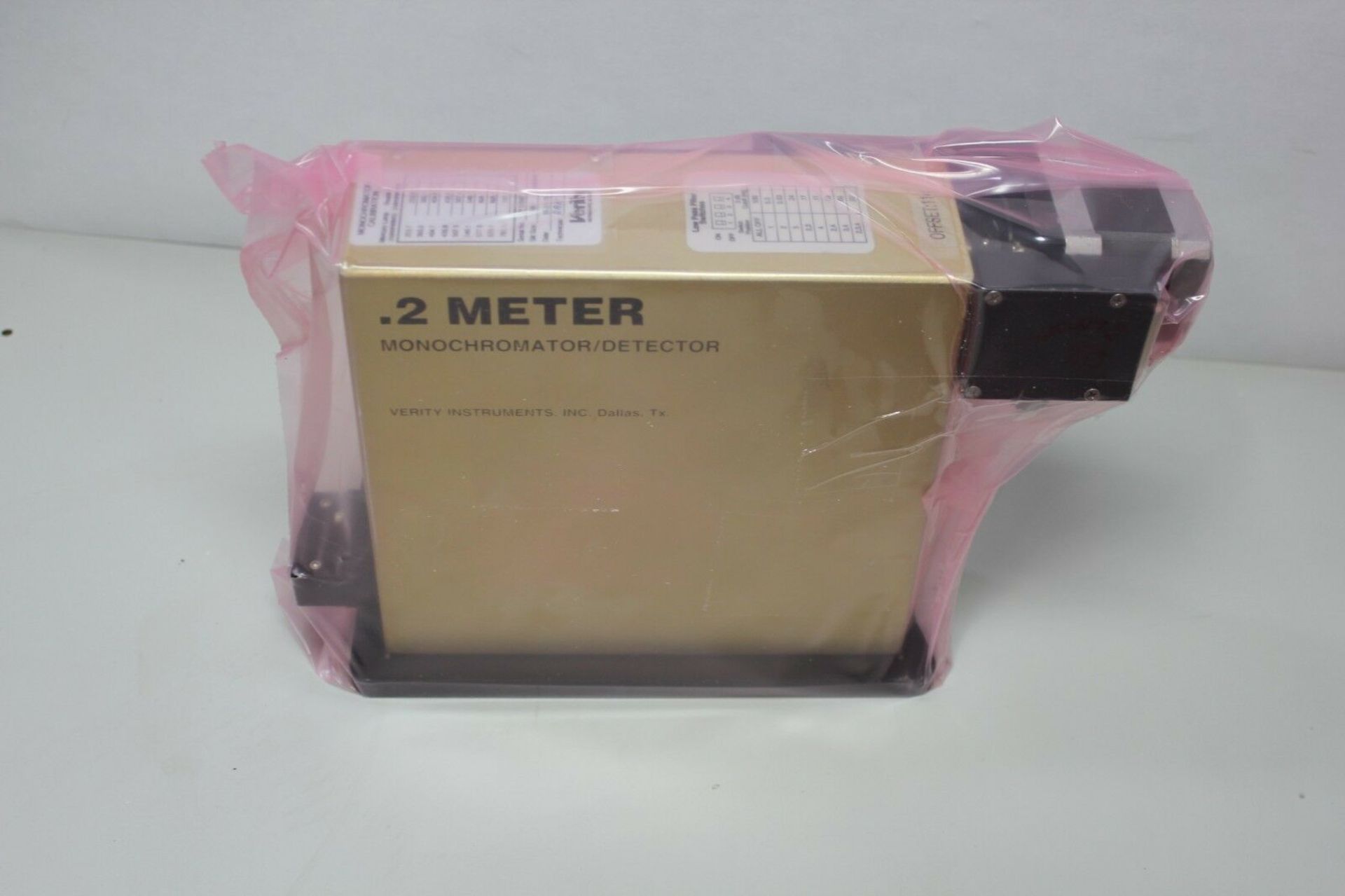 New Verity Instrument .2 Meter Monochromator/Detector Veeco Endpoint - Image 3 of 9