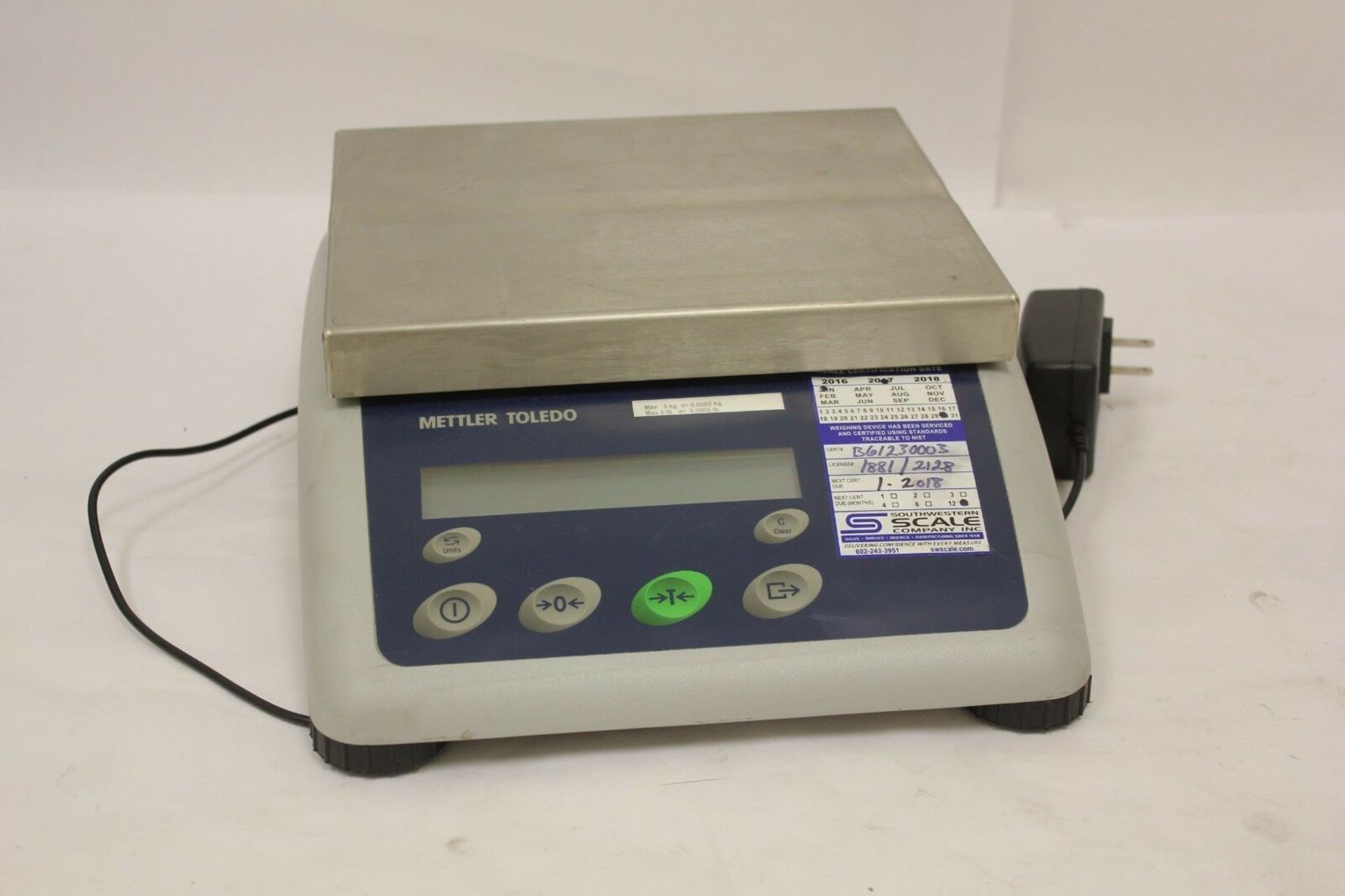 Mettler Toledo BBA422-3 PM10000 Counting Scale 3 kg