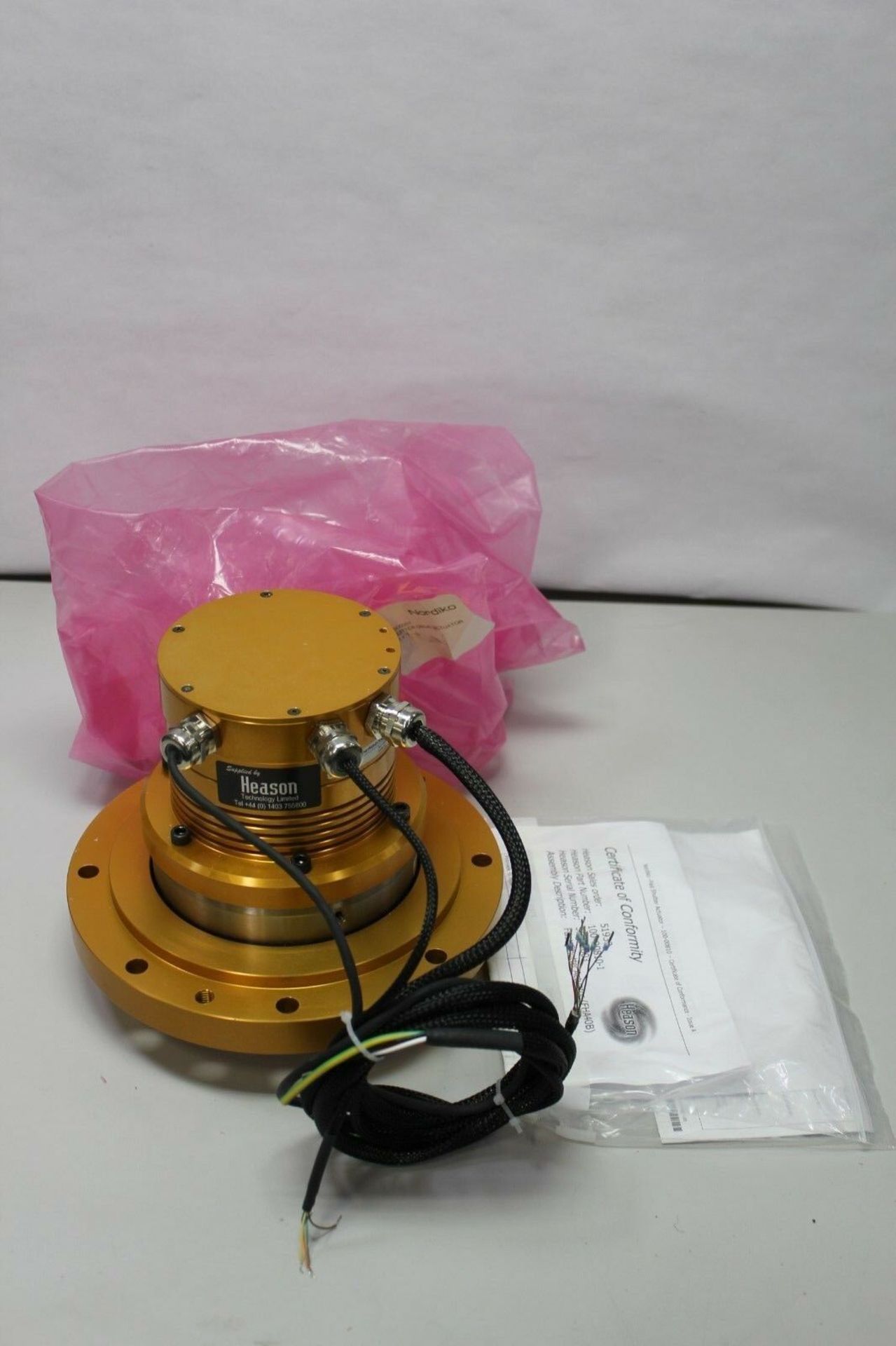 Unused Nordiko Sputtering System Fast Shutter Actuator With Spinea Gear