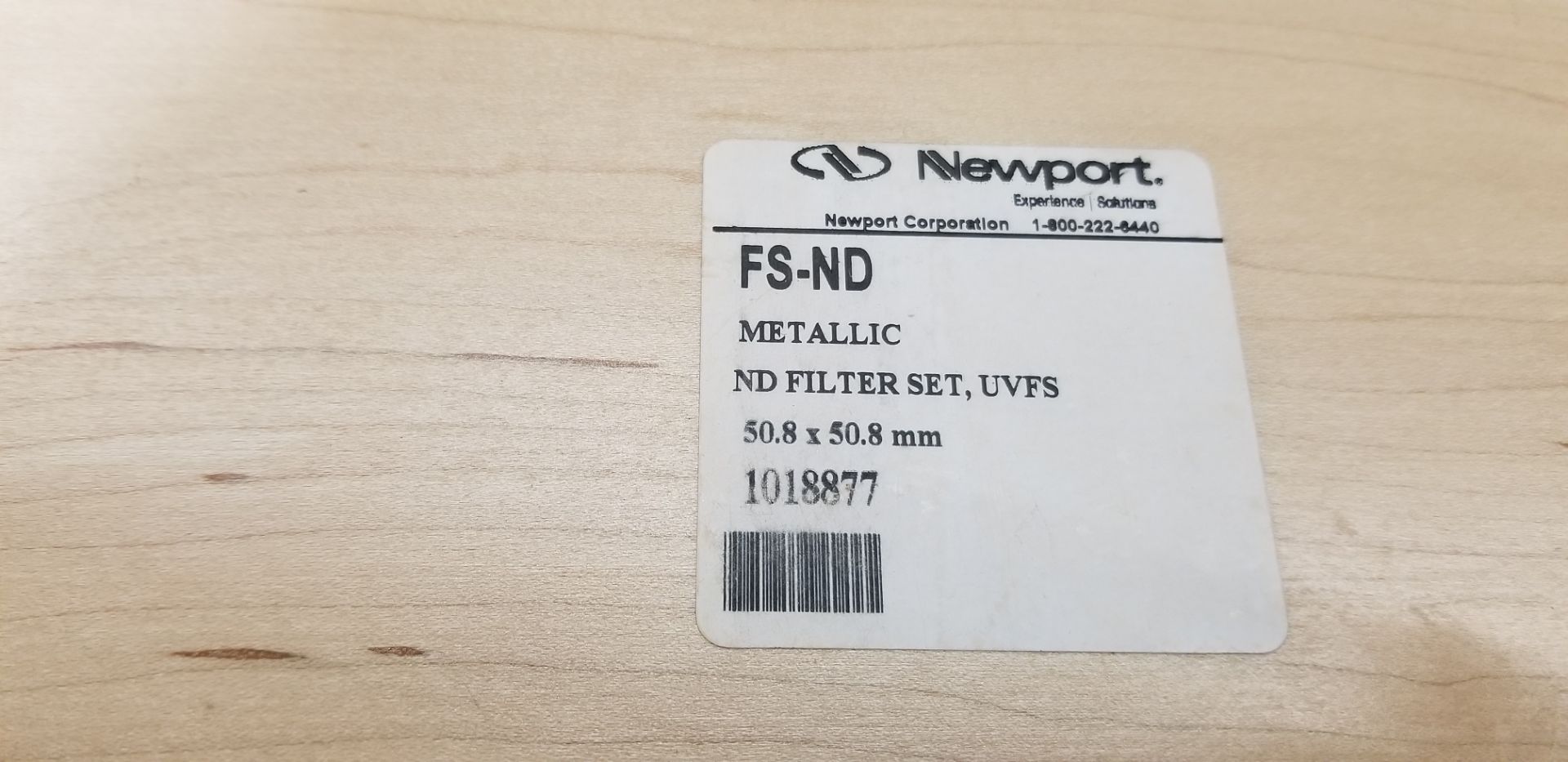 NEWPORT METALLIC NEUTRAL DENSITY ND UVSFS FILTER SET - Image 2 of 5