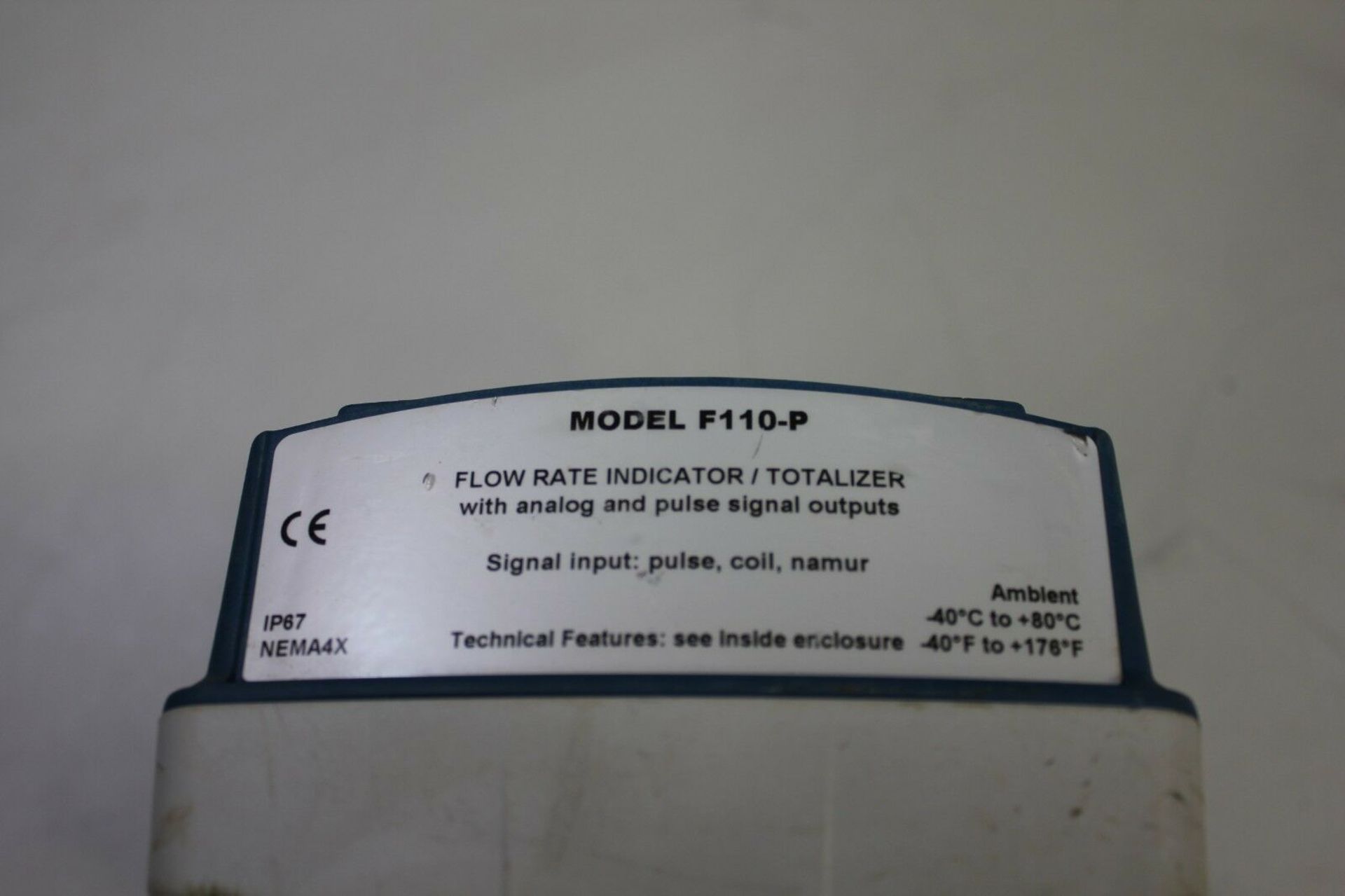 Turbines Flow Rate Monitor Indicator Meter Totalizer - Image 2 of 3