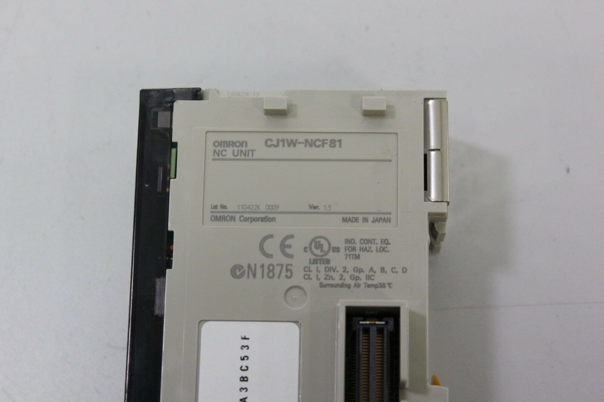 Omron CJ1W-NCF81 Position Control PLC Unit - Image 2 of 2