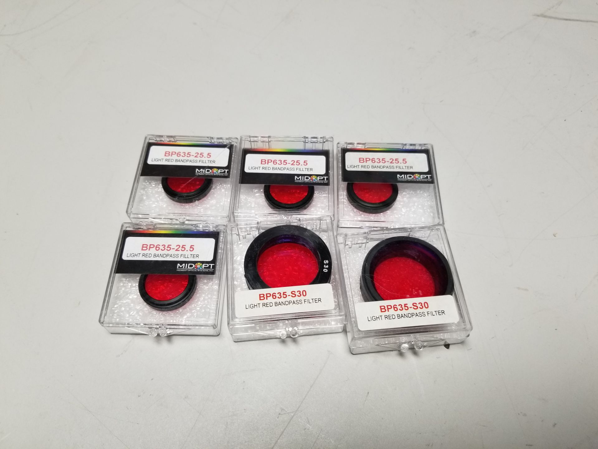 LOT OF NEW MIDOPT OPTICAL BANDPASS FILTERS - Image 2 of 4