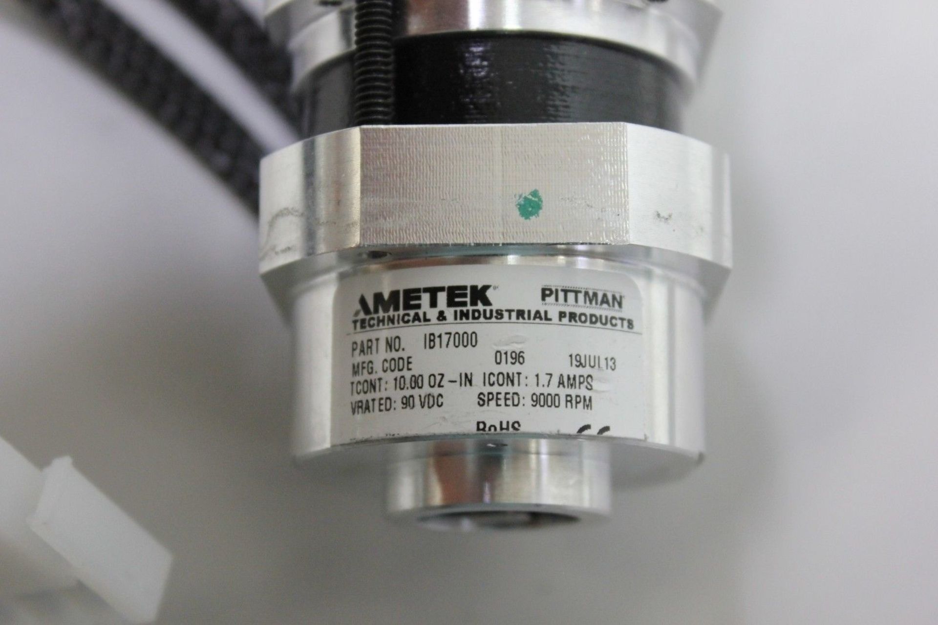 Unused Ametek Pittman DC Servo Motor W/Faber Gearhead - Image 4 of 4