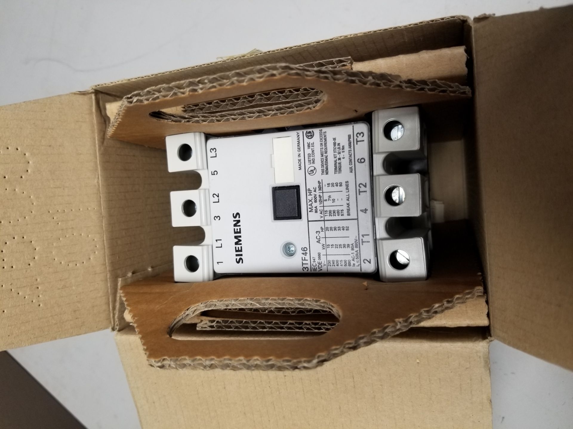 NEW SIEMENS NON-REVERSING CONTACTOR - Image 2 of 2