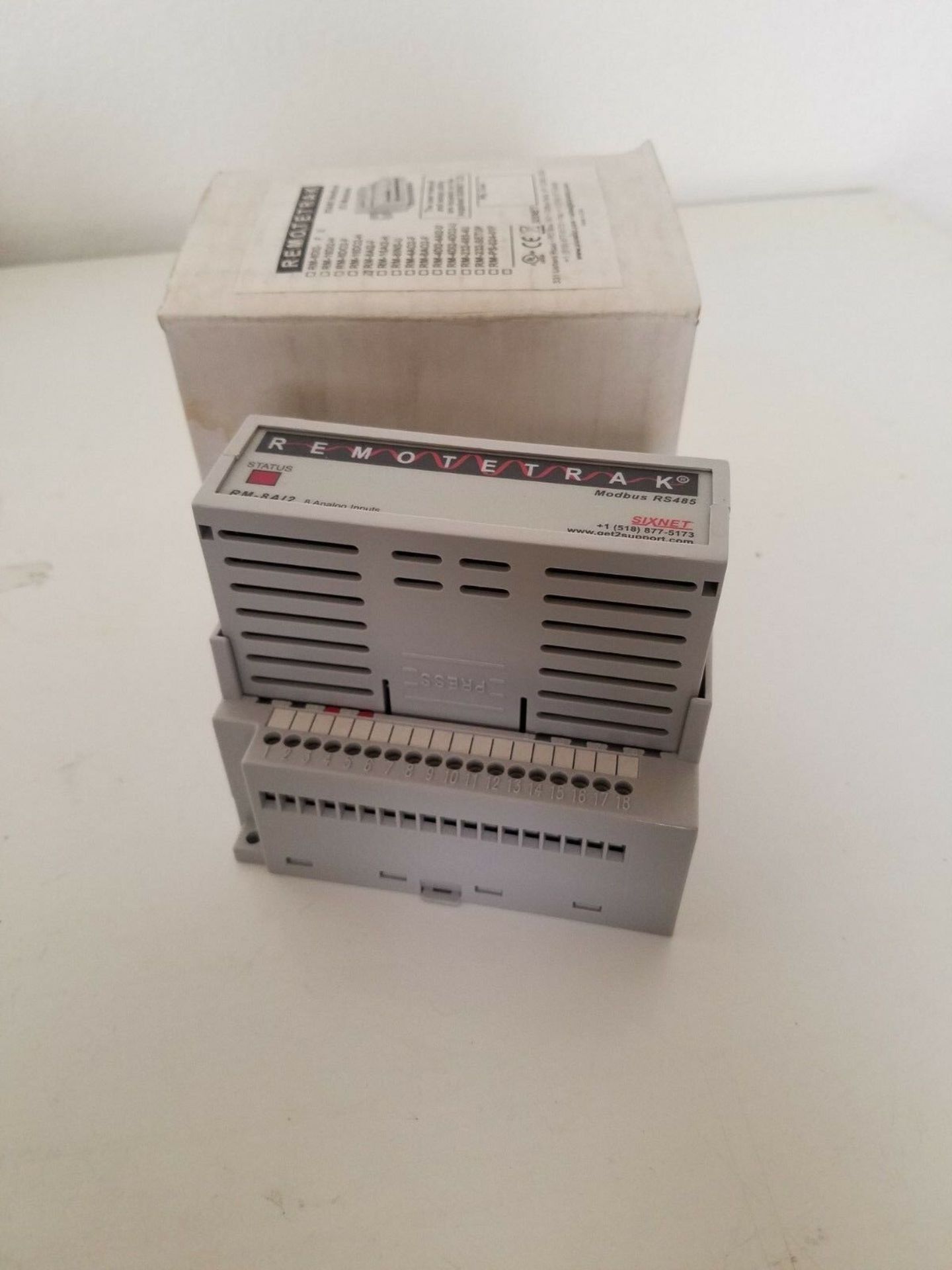 New SIXNET REMOTETRAK Modbus RS485 PLC Module