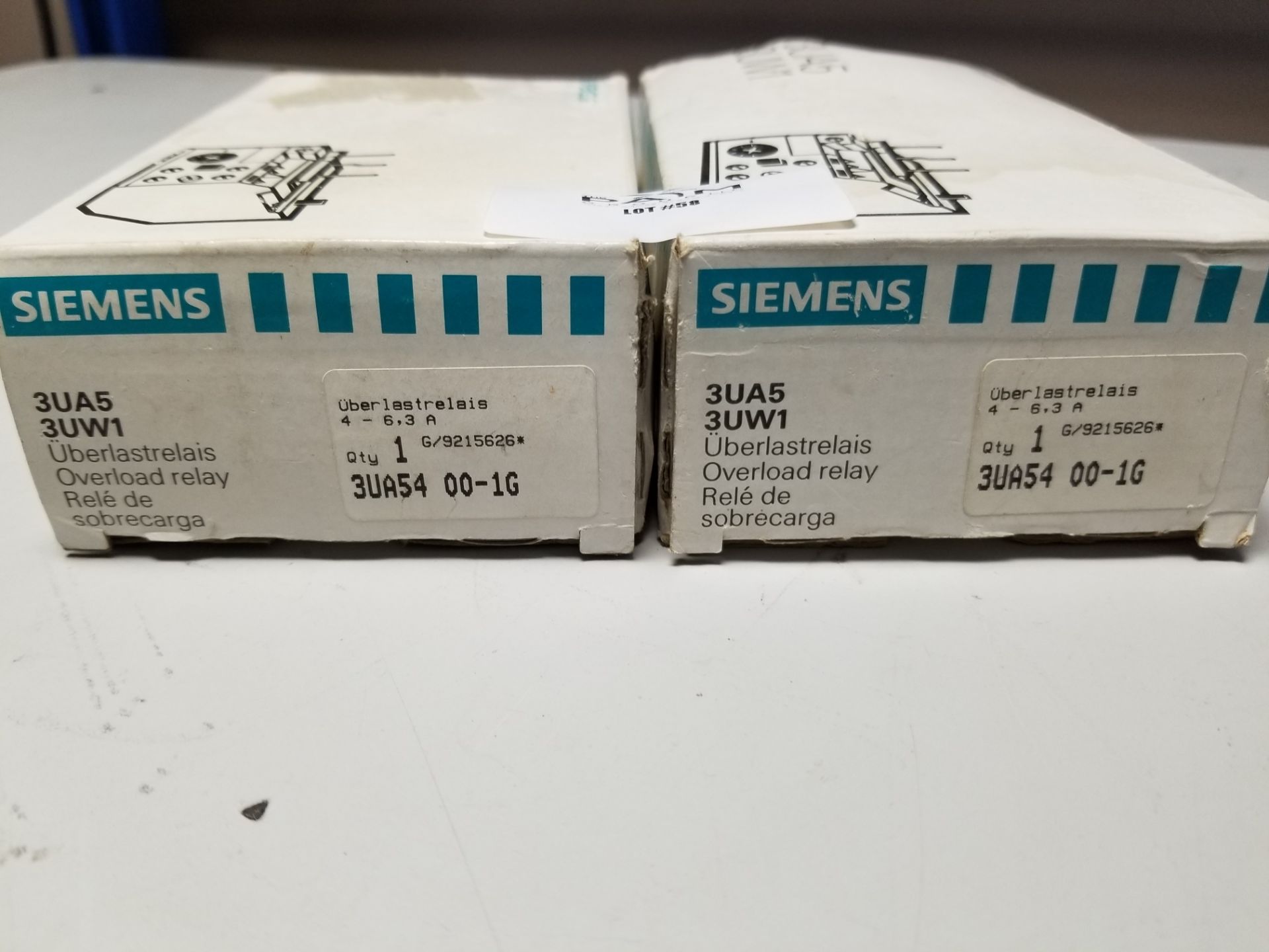 LOT OF NEW SIEMENS 4-6.3A OVERLOAD RELAY - Image 2 of 2