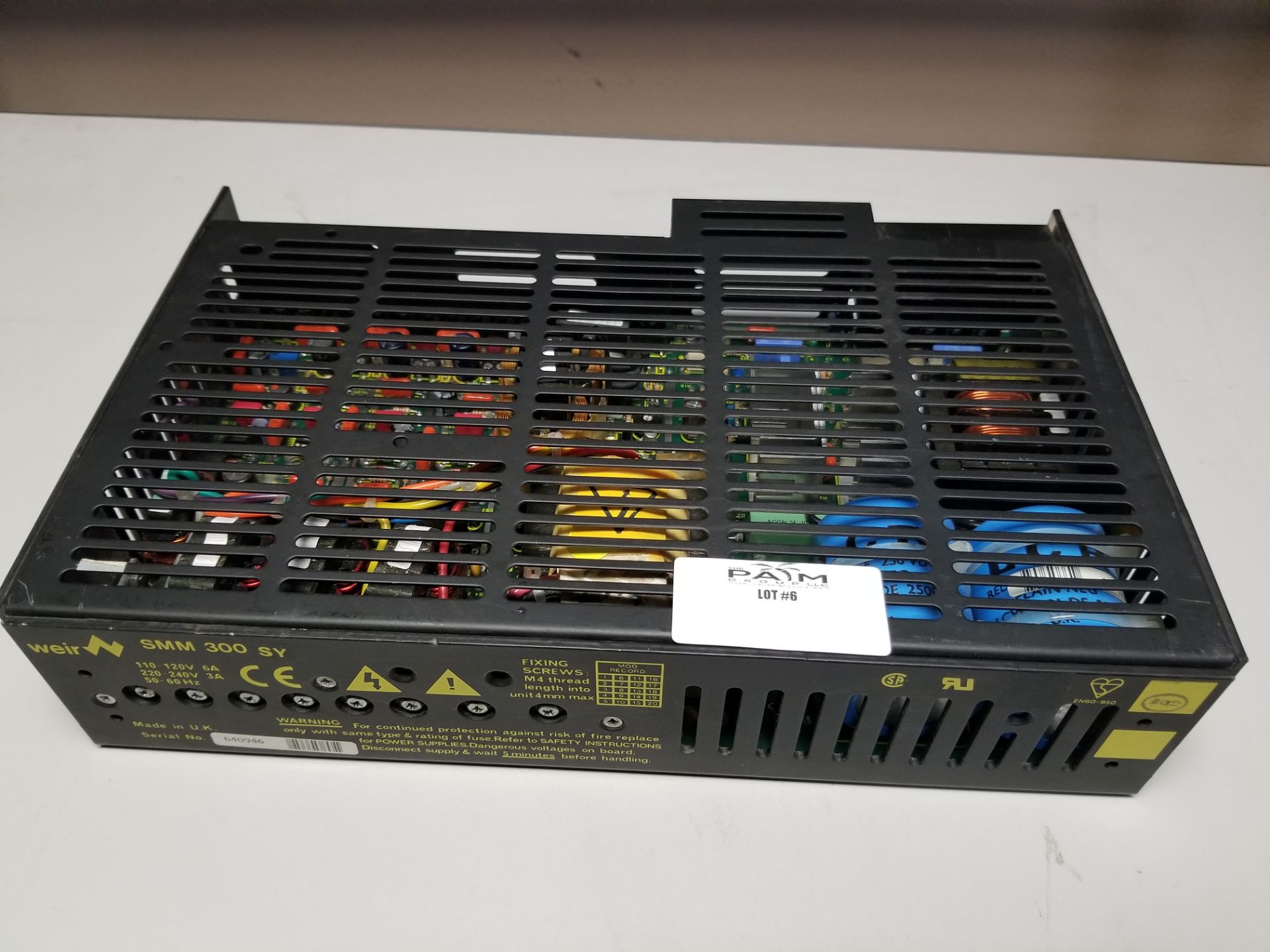 WEIR AUTOMATION POWER SUPPLY