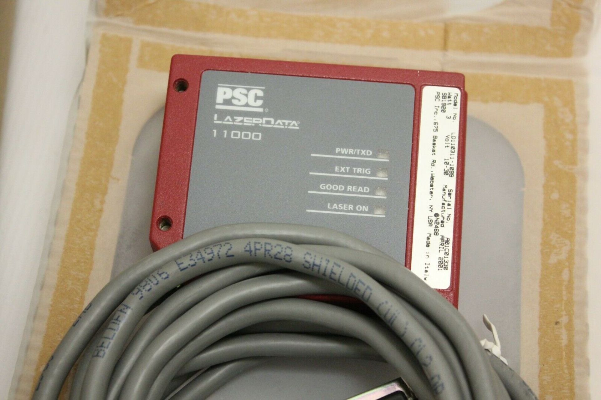 NEW PSC Lazerdata 11000 Series Laser Bar Code Scanner - Image 2 of 6