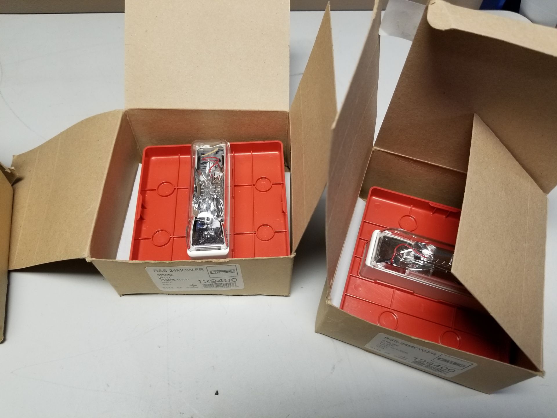 LOT OF NEW WHEELOCK FIRE ALARM STROBE LIGHT - Image 3 of 4