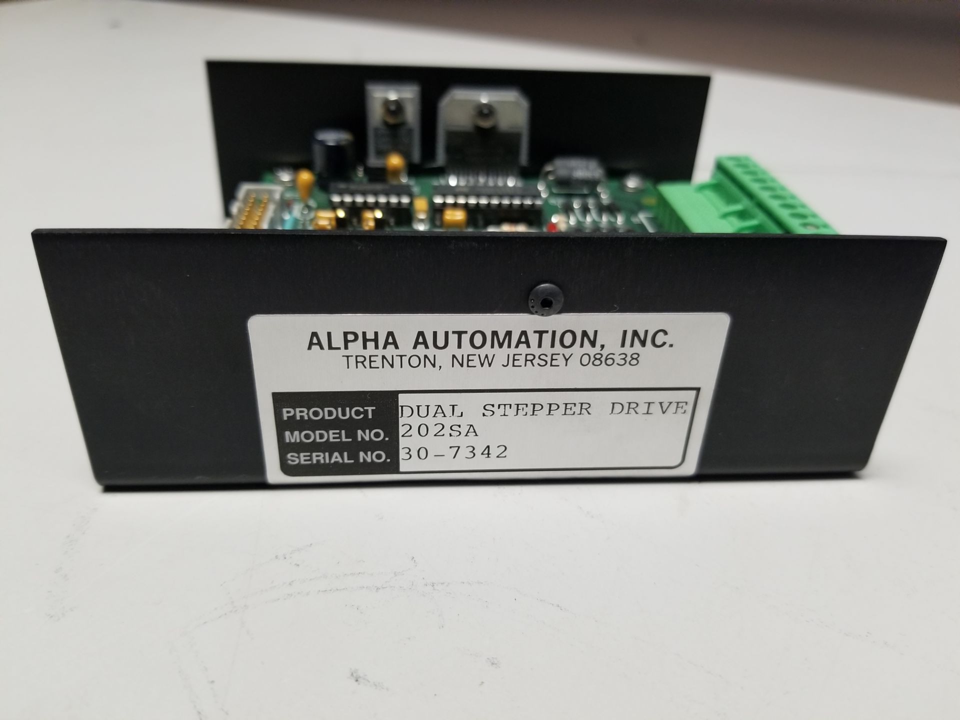 UNUSED ALPHA AUTOMATION DUAL STEPPER MOTOR DRIVE - Image 2 of 2