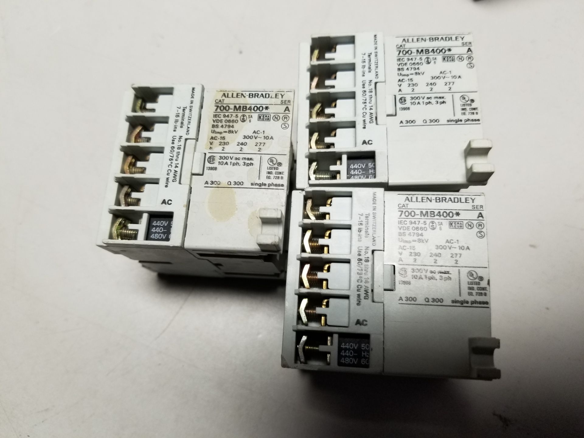 LOT OF MOTOR CONTACTOR - Image 14 of 14