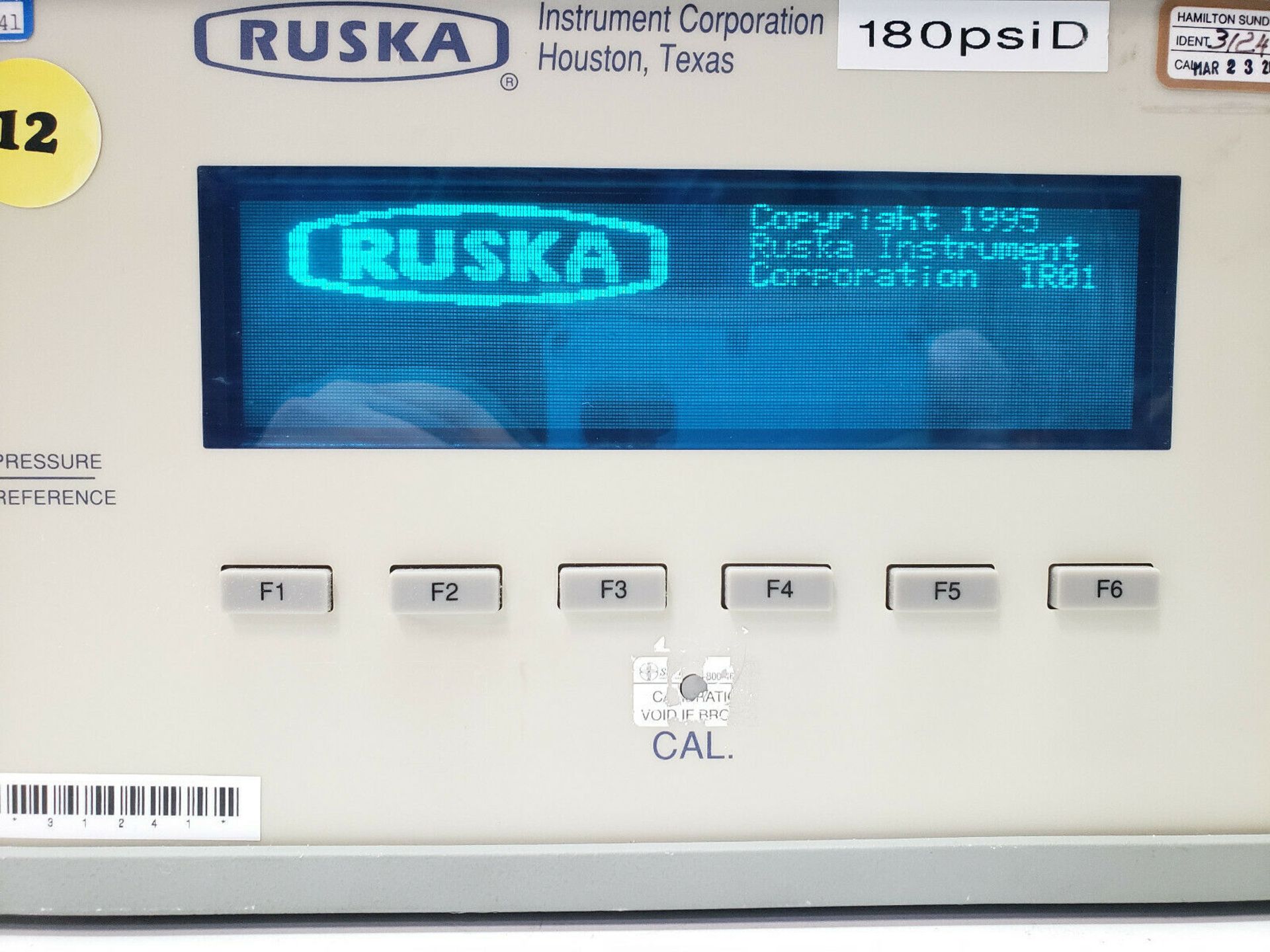 Ruska Model 7010 Digital Pressure Controller - Image 5 of 7
