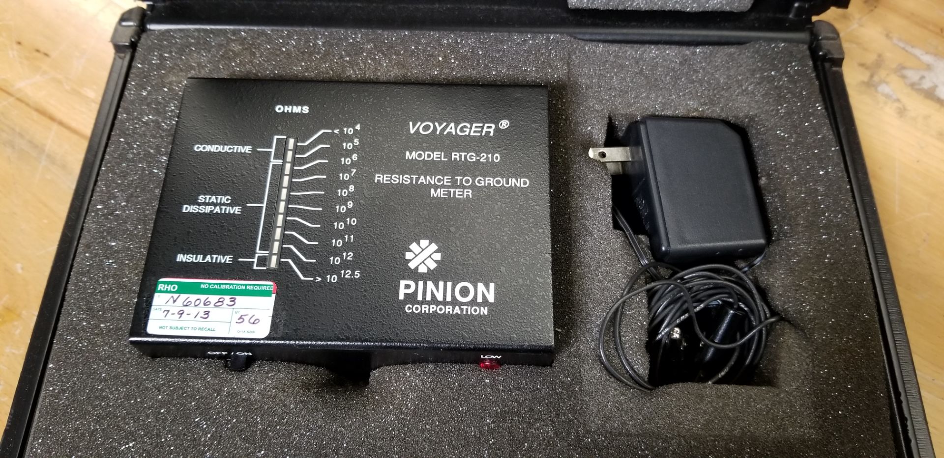 PINION RESISTANCE TO GROUND METER - Image 2 of 3