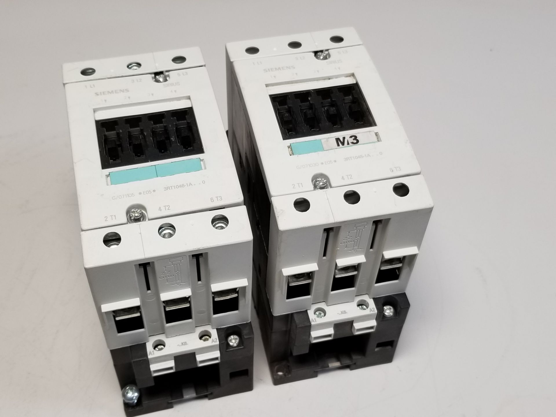 Lot of 2 Siemens Motor Contactor