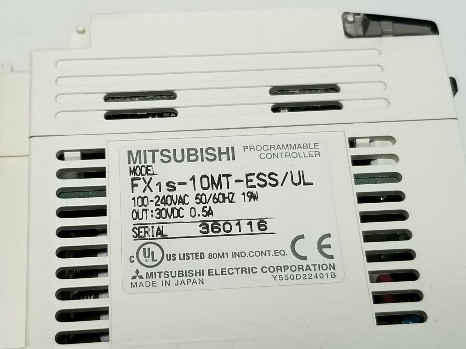 Mitsubishi Melsec PLC Programmable Controller - Image 3 of 3