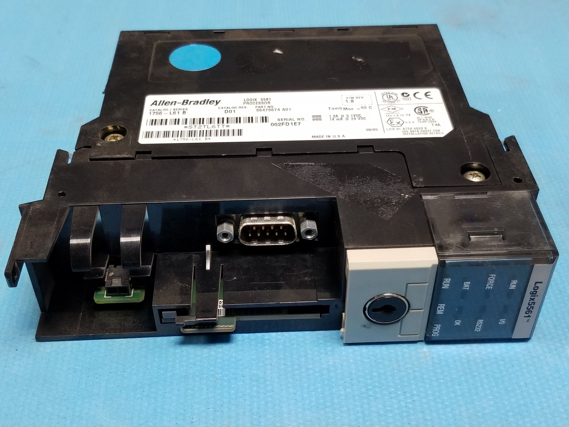 Allen Bradley CPU PLC Module 1756