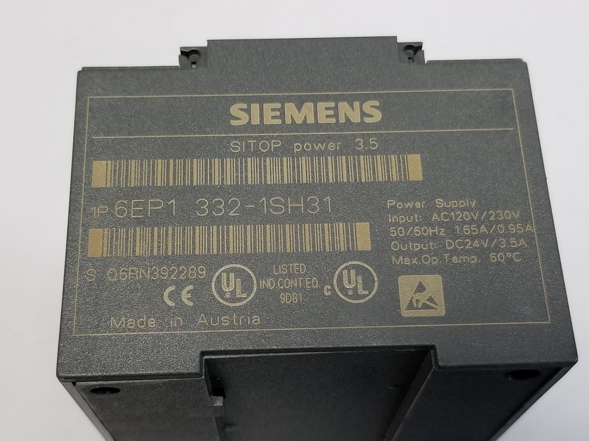 Siemens Sitop 3.5 PLC Power Supply - Image 2 of 2