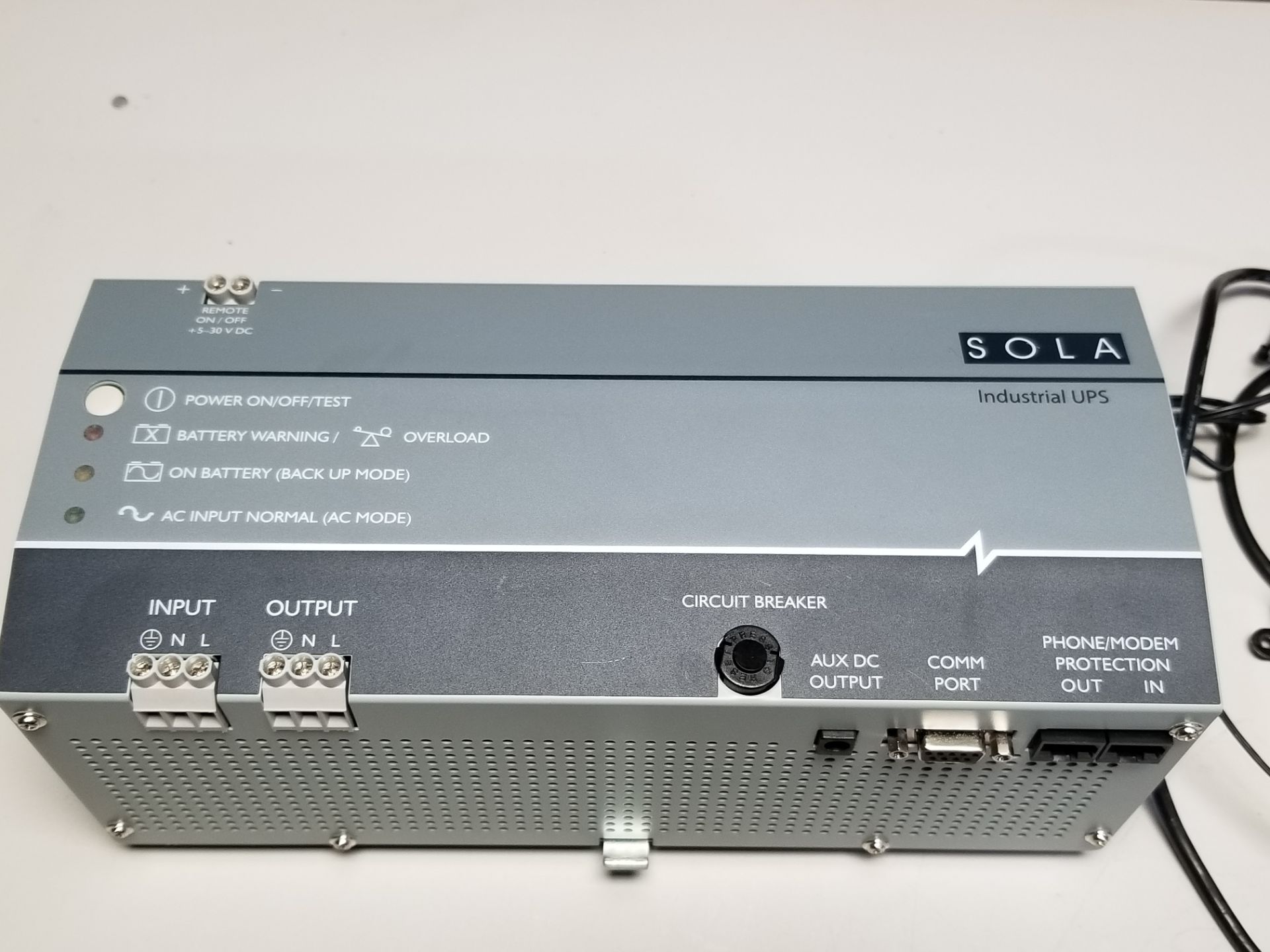 Sola Industrial Automation UPS Power Supply & Relay Card - Image 2 of 7