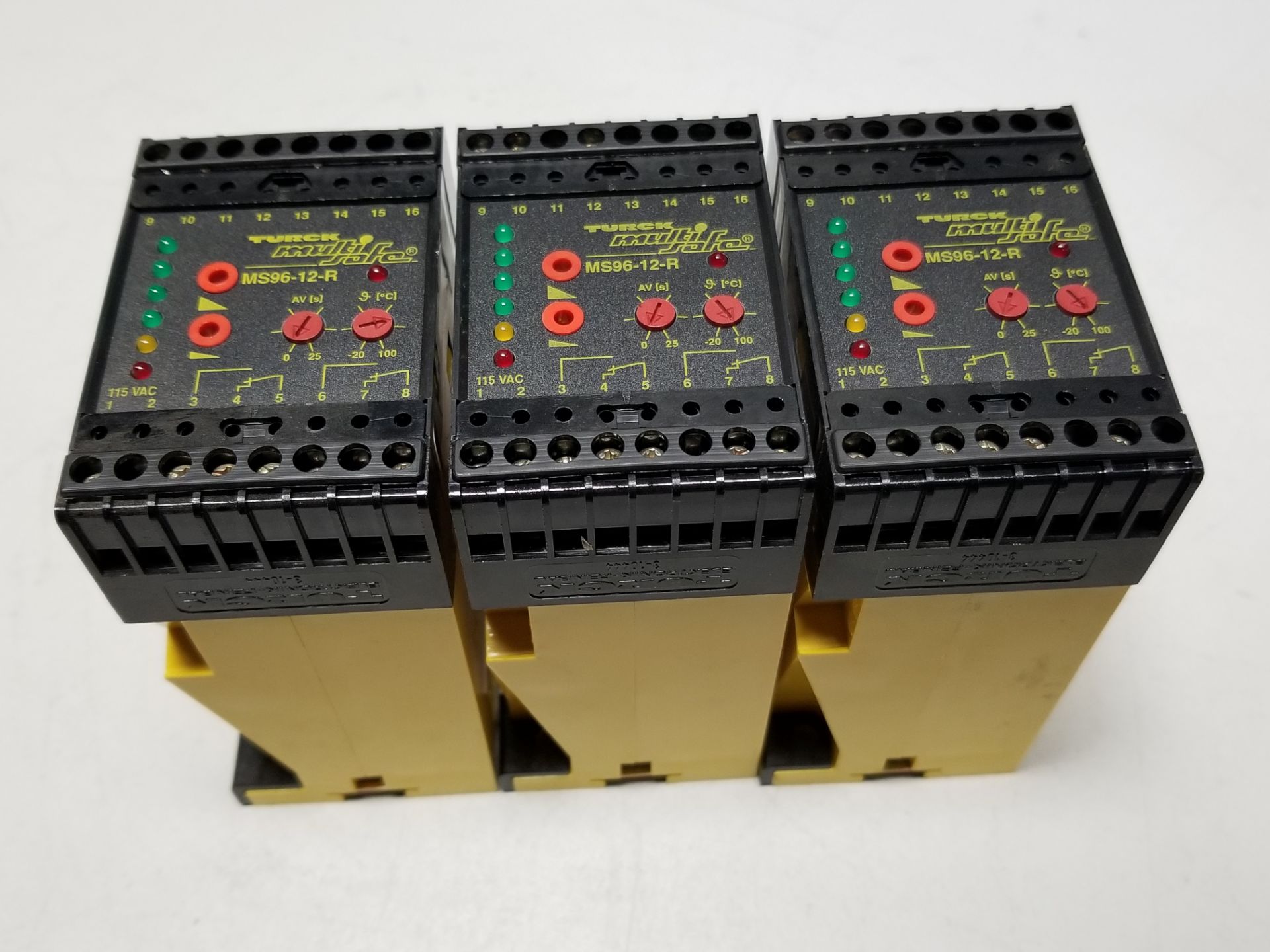 LOT OF TURCK MULTI-SAFE FLOW SENSOR MONITORS