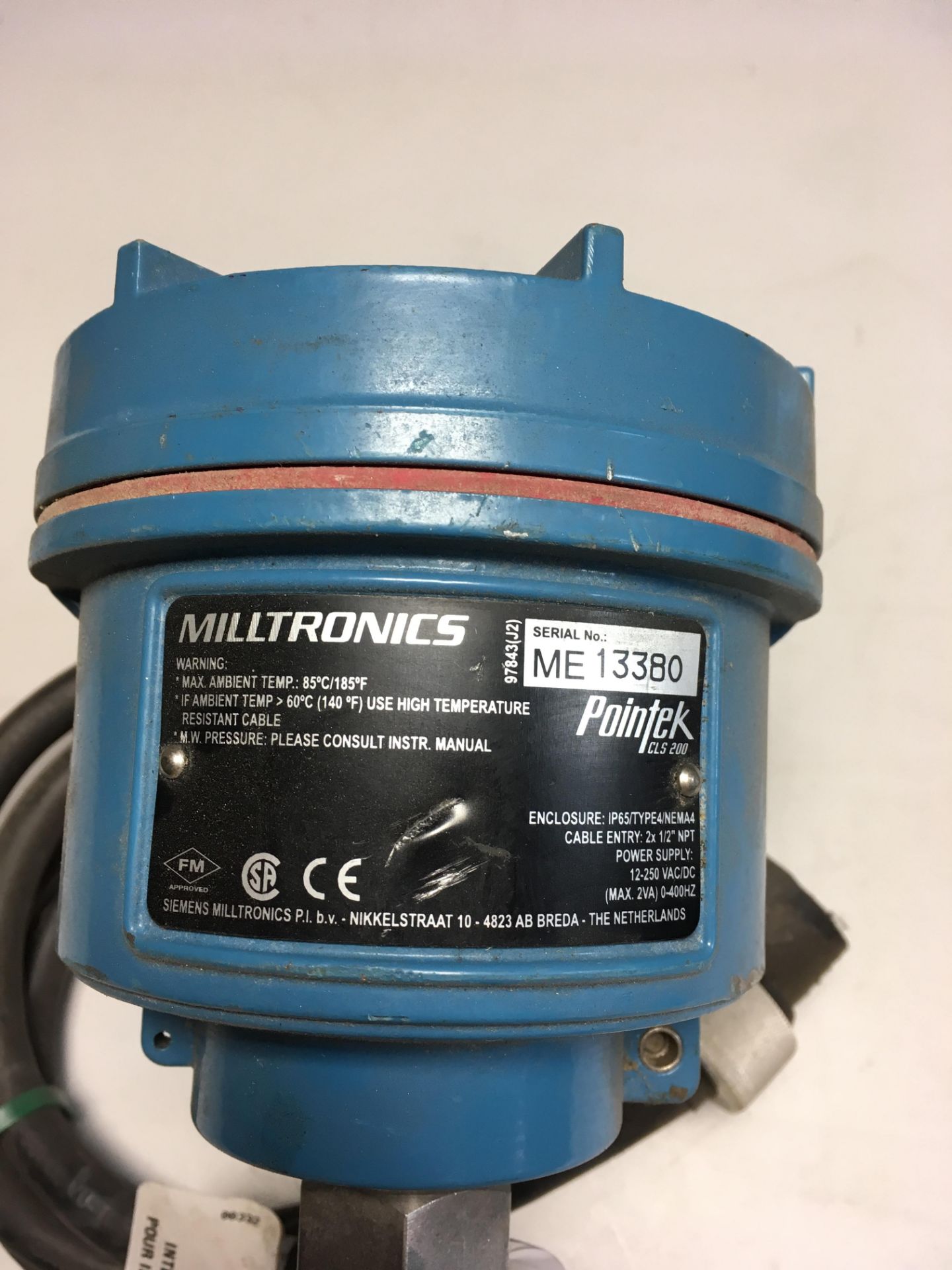 MILLTRONICS POINTEK LEVEL SWITCH - Image 2 of 2