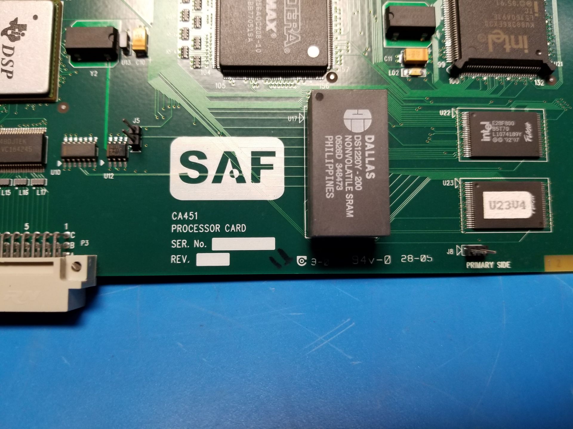 SAF ROBOT CPU PROCESSOR CARD - Image 4 of 5