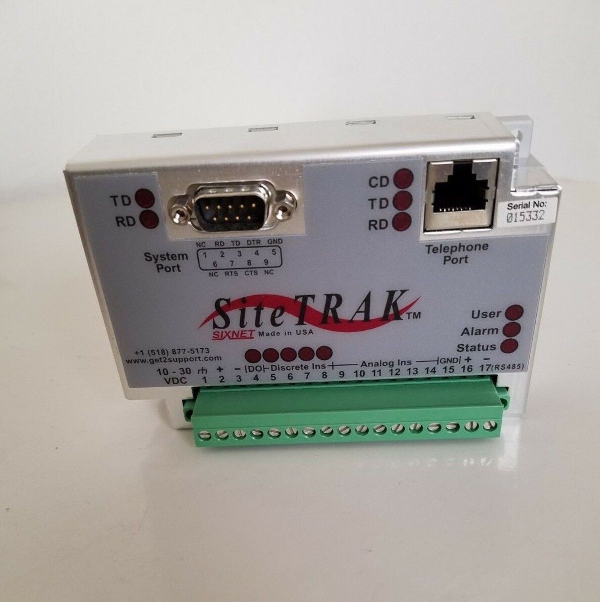 NEW SIXNET SITETRAK PLC I/O COMMUNICATION MODULE - Image 2 of 3