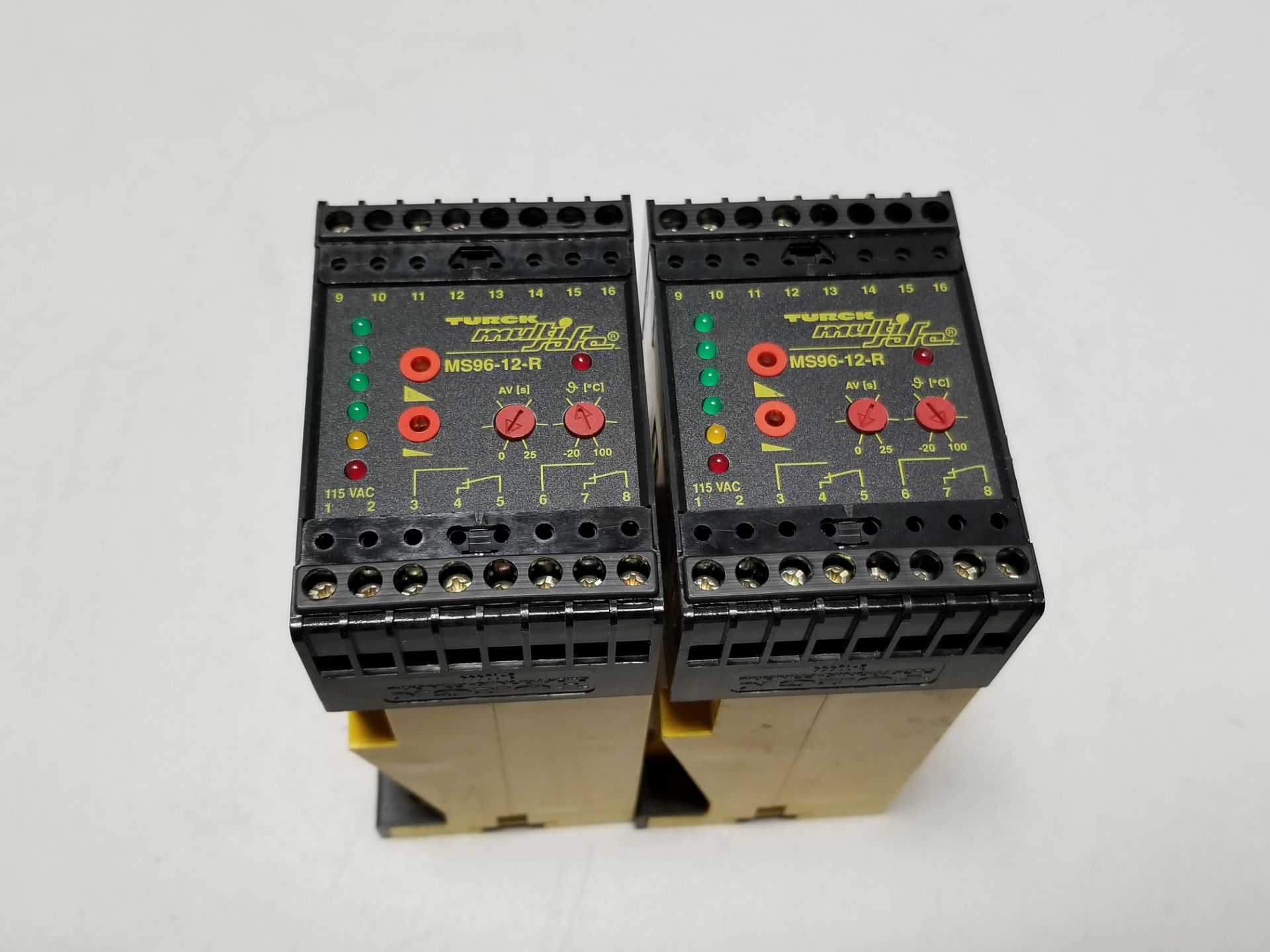 LOT OF TURCK MULTI-SAFE FLOW SENSOR MONITORS