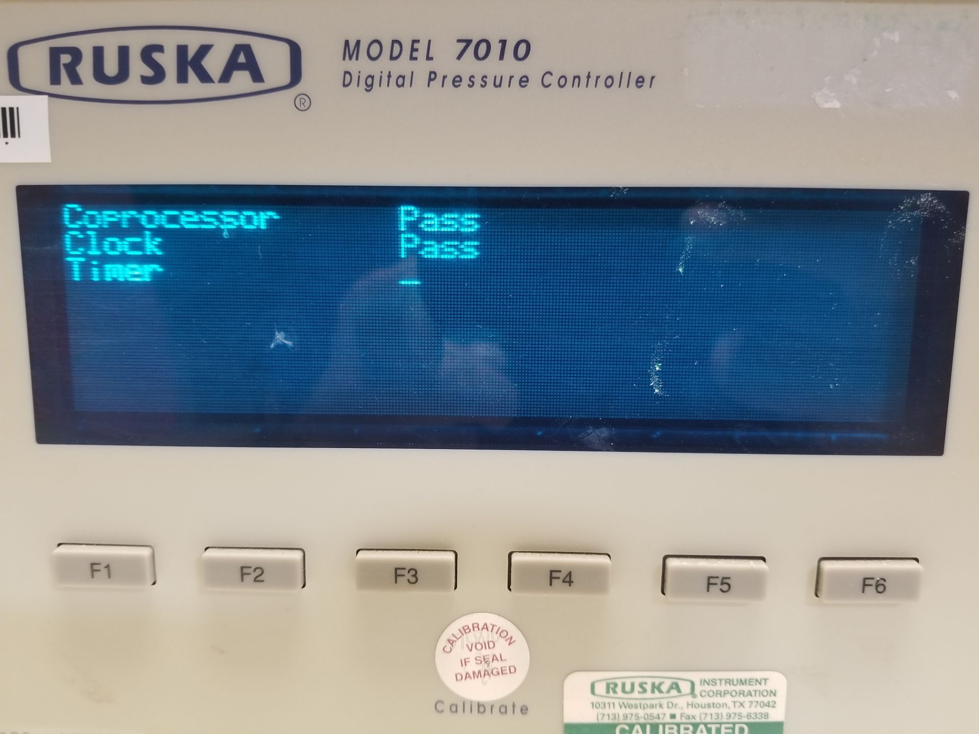 Ruska Model 7010 Digital Pressure Controller - Image 5 of 10