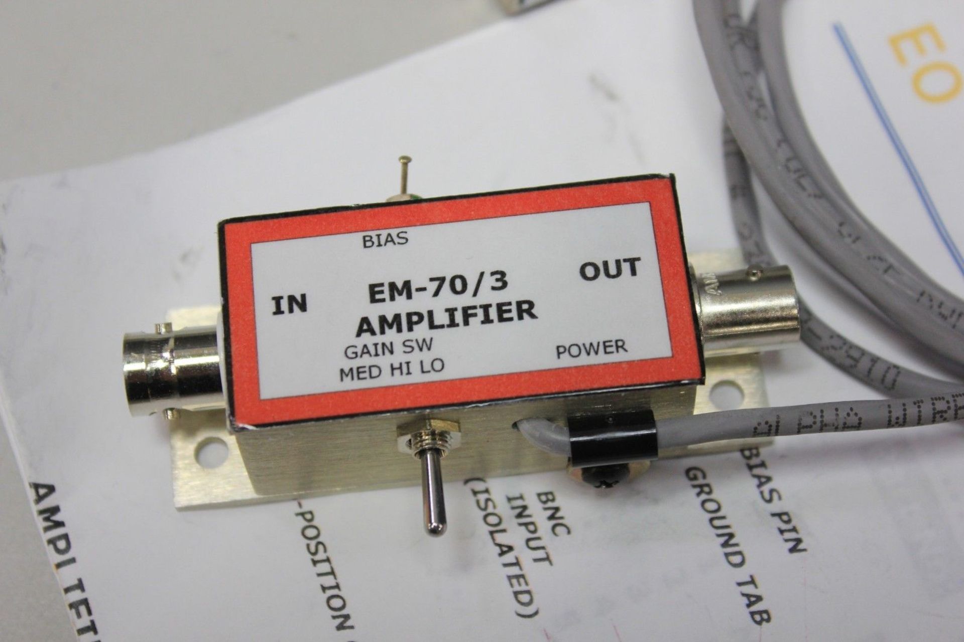New Edmund Optics Single Stage 3 Gain Transimpedance RF Amplifier - Image 2 of 5