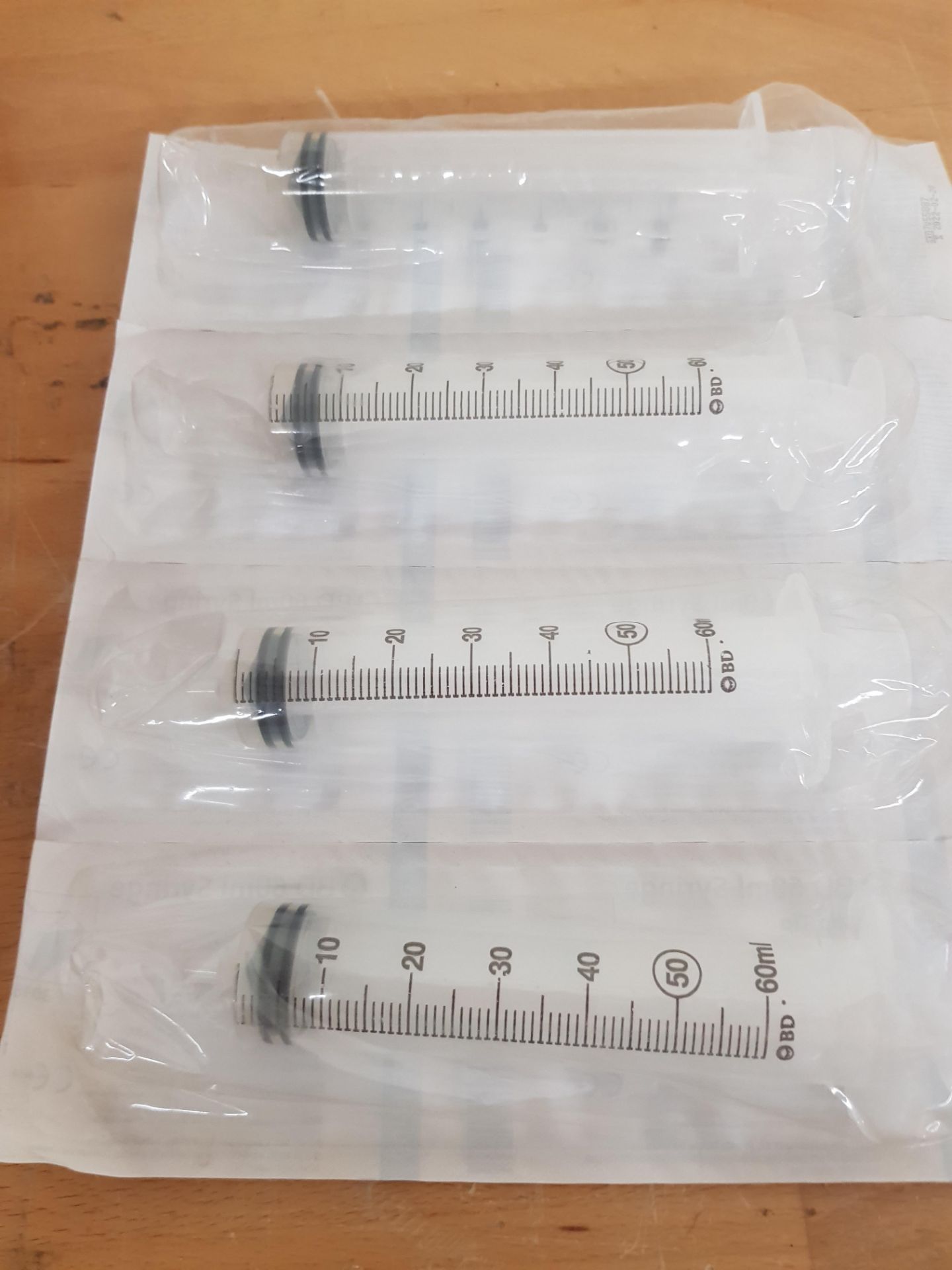 39 NEW BD 60ML SYRINGES - Image 2 of 2