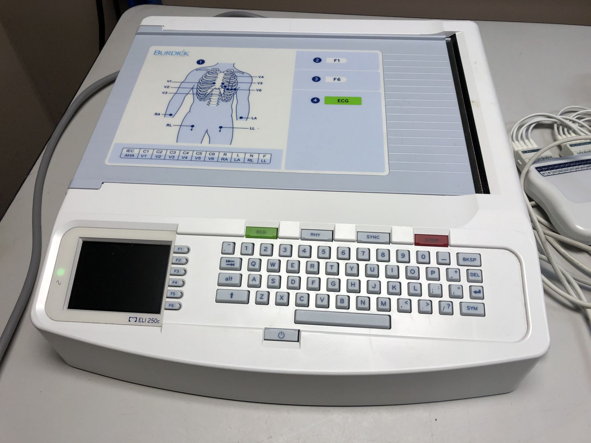 MORTARA BURDICK ELI 250C ELECTROCARDIOGRAPH ECG