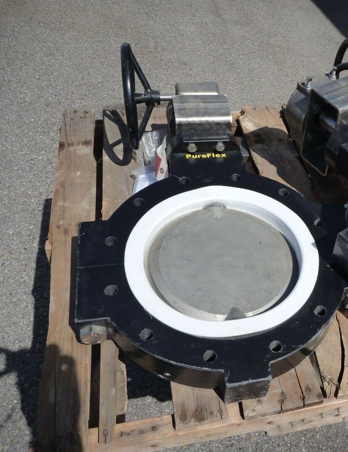 Unused Pureflex 12" Durcor 62 Composite Butterfly Valve