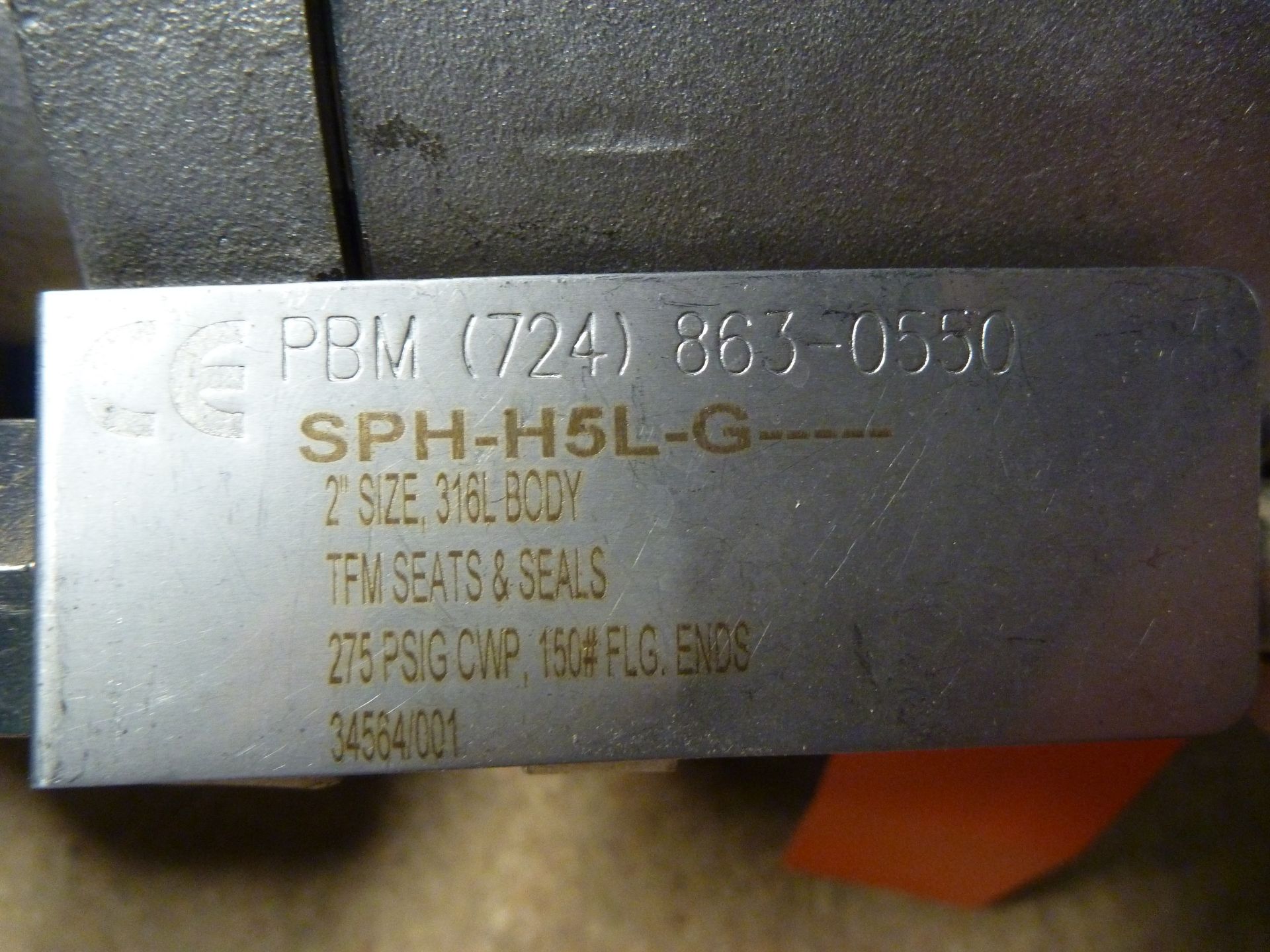Lot of Unused PBM 316L Stainless Steel 2" Valves - Image 3 of 3