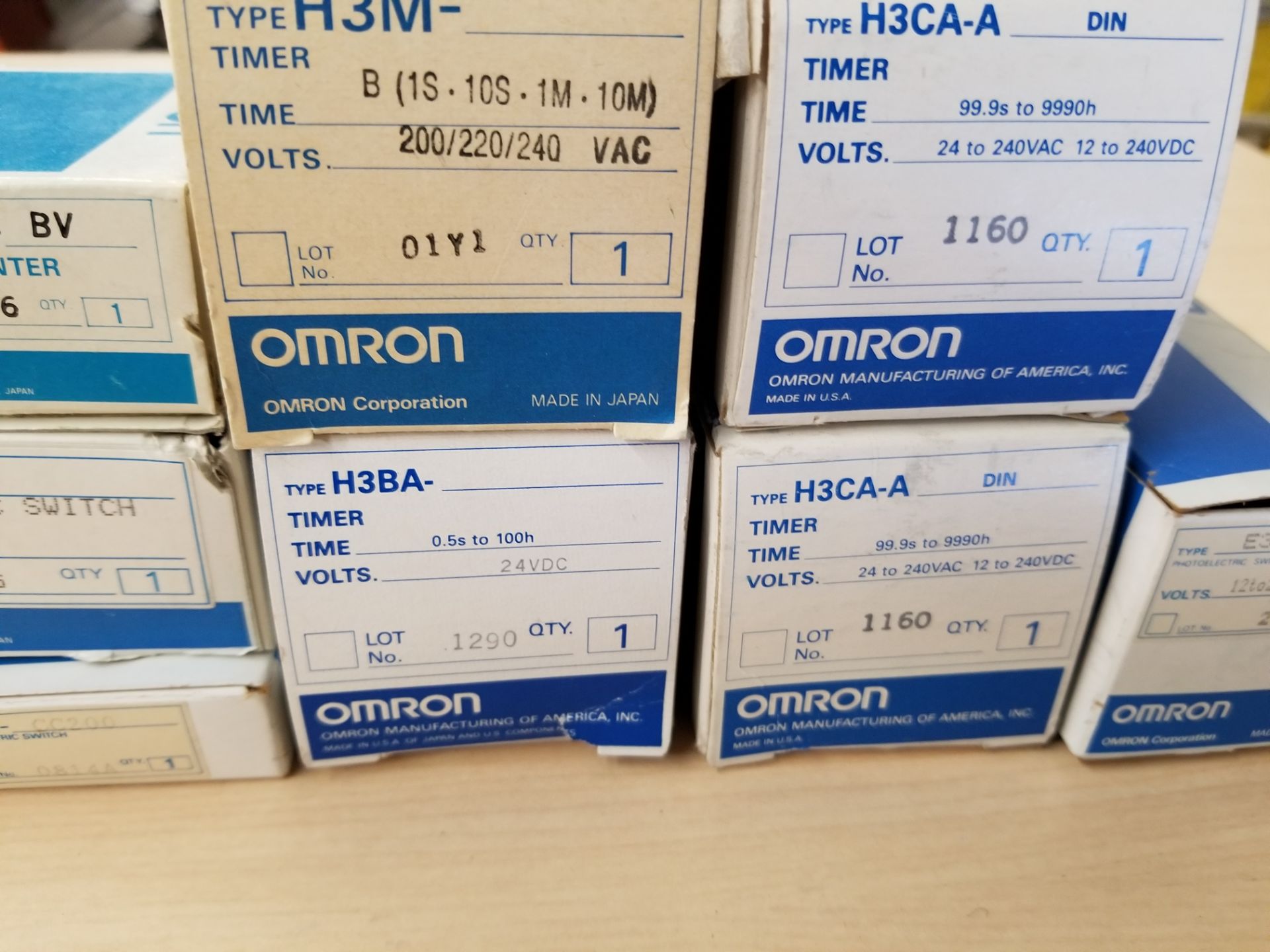 LOT OF NEW OMRON AUTOMATION PARTS - Image 3 of 9