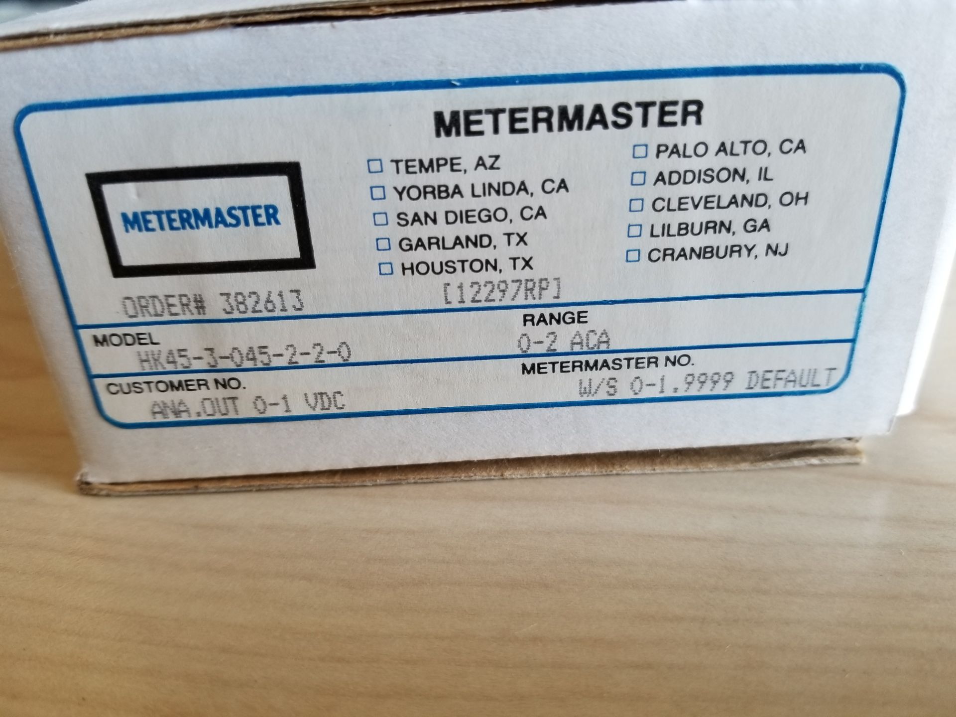 NEW SIMPSON HAWK HK-45 DIGITAL TEMPERATURE PANEL METER - Image 2 of 6