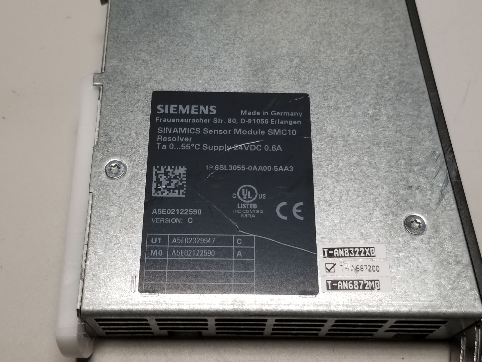 Siemens Sinamics PLC Sensor Module SMC10 Resolver - Image 2 of 2