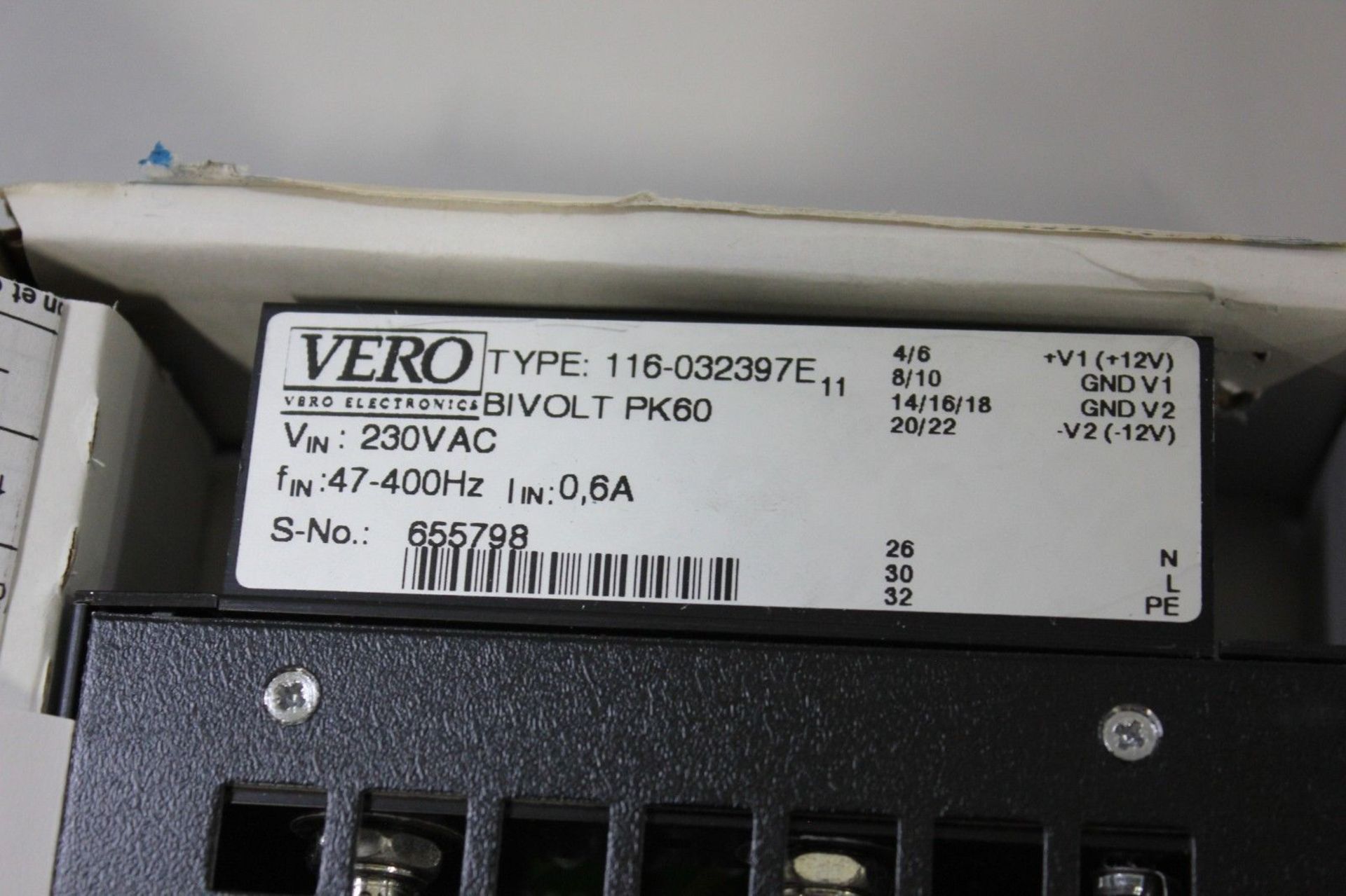 New Vero Bivolt PK60 Power Supply - Image 2 of 2