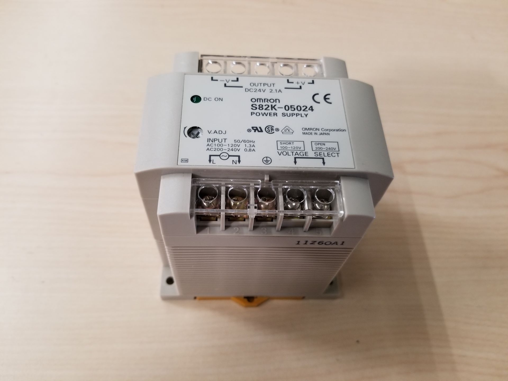 OMRON S82K-05024 AUTOMATION POWER SUPPLY