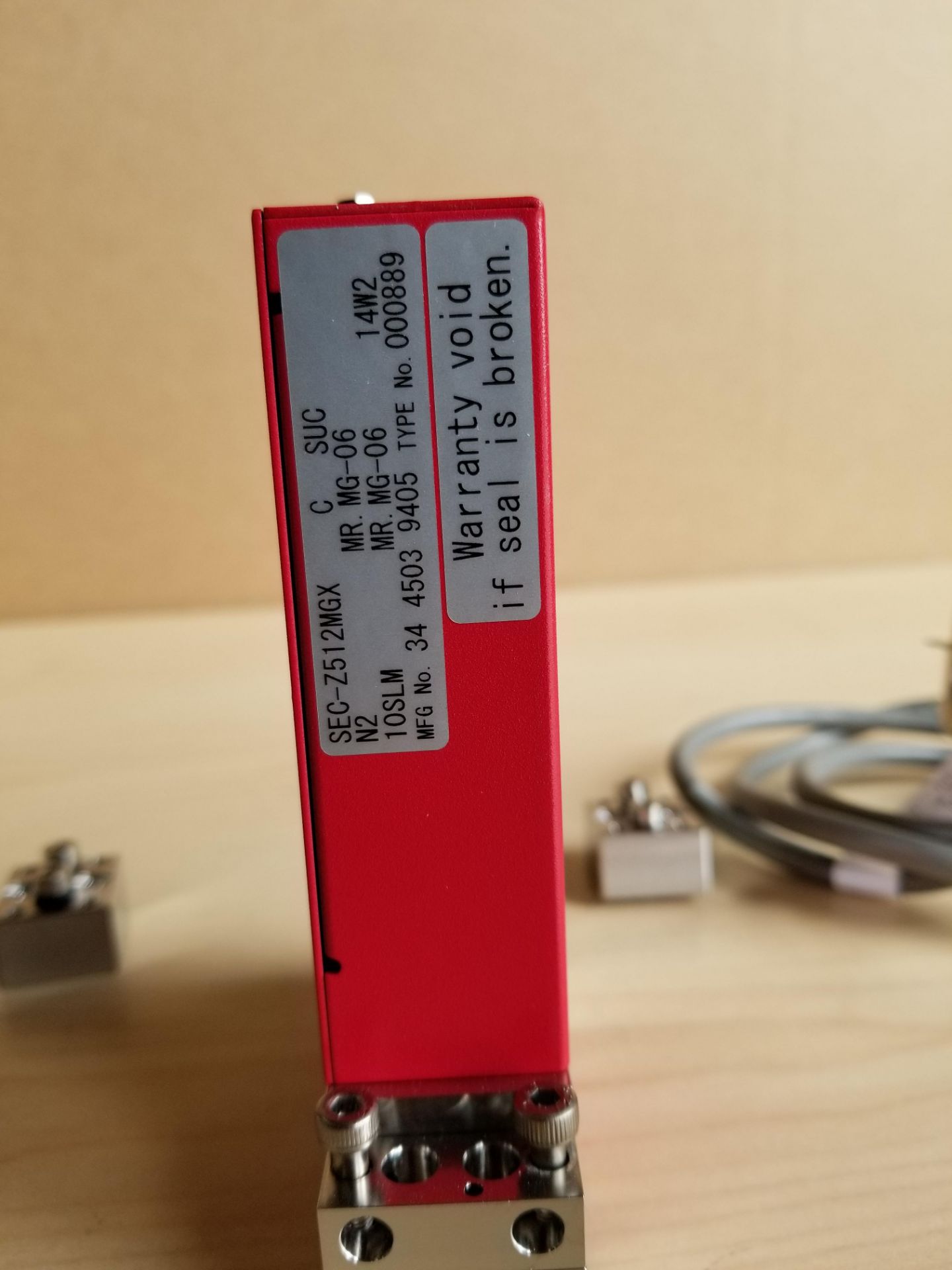 Horiba STEC Z500 Digital Mass Flow Controller - Image 4 of 9