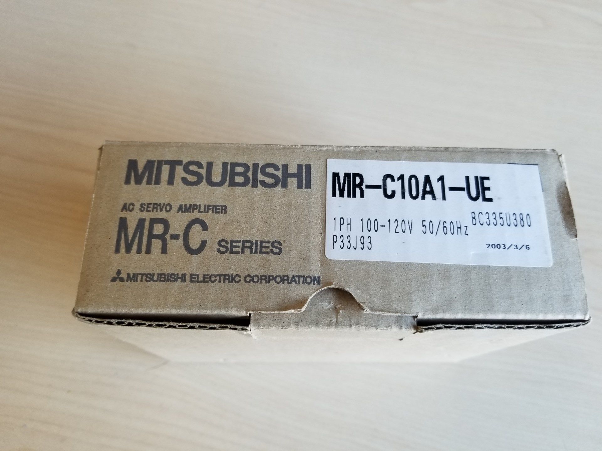 NEW MITSUBISHI MR-C10A1-UE AC SERVO AMPLIFIER - Image 2 of 3