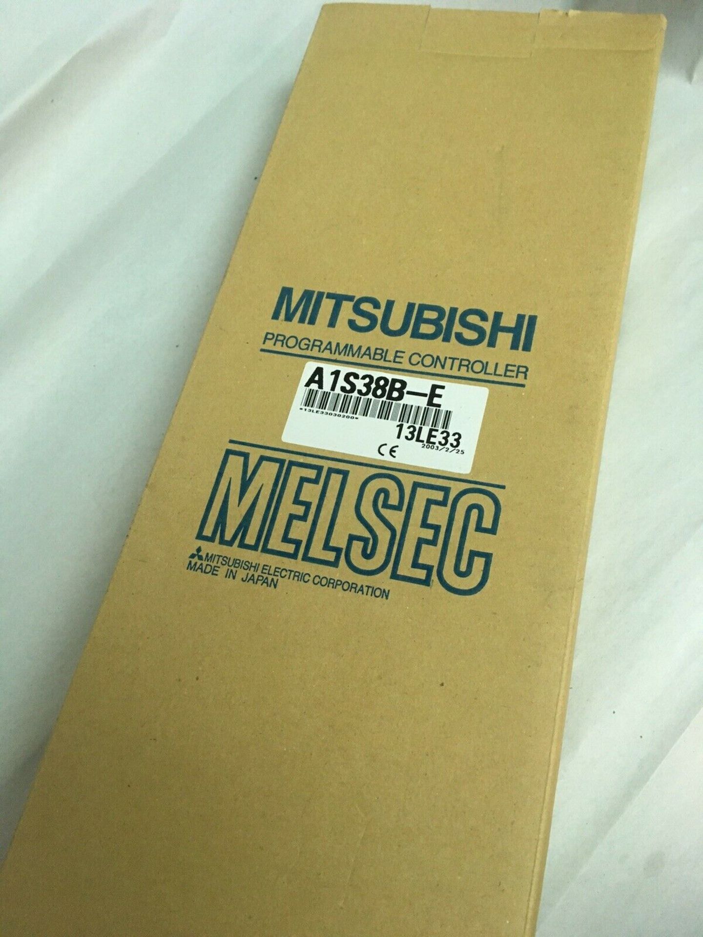 Mitsubishi A1S38b-E Melsec Programmable Controller PLC Rack - Image 2 of 2