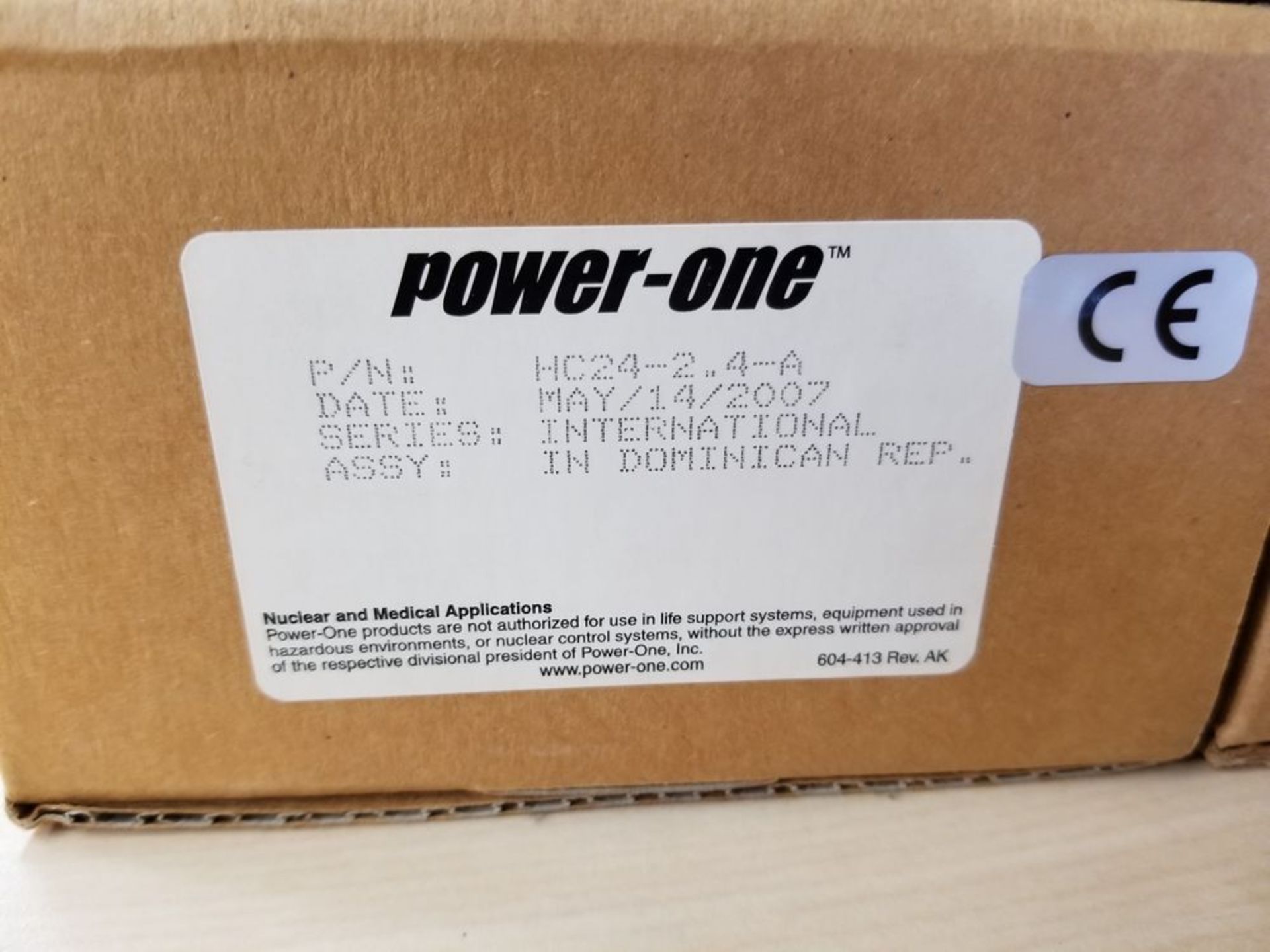 LOT OF 3 NEW POWER ONE AUTOMATION POWER SUPPLY - Image 2 of 6